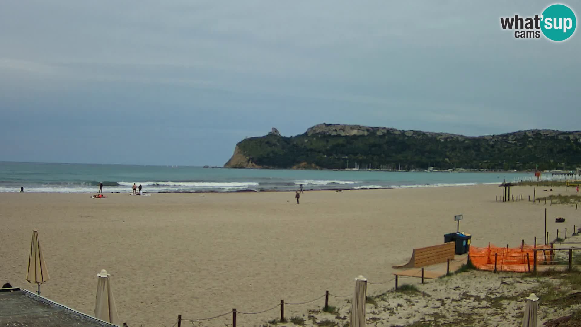 Webcam plage de Poetto | Cagliari | Sardaigne