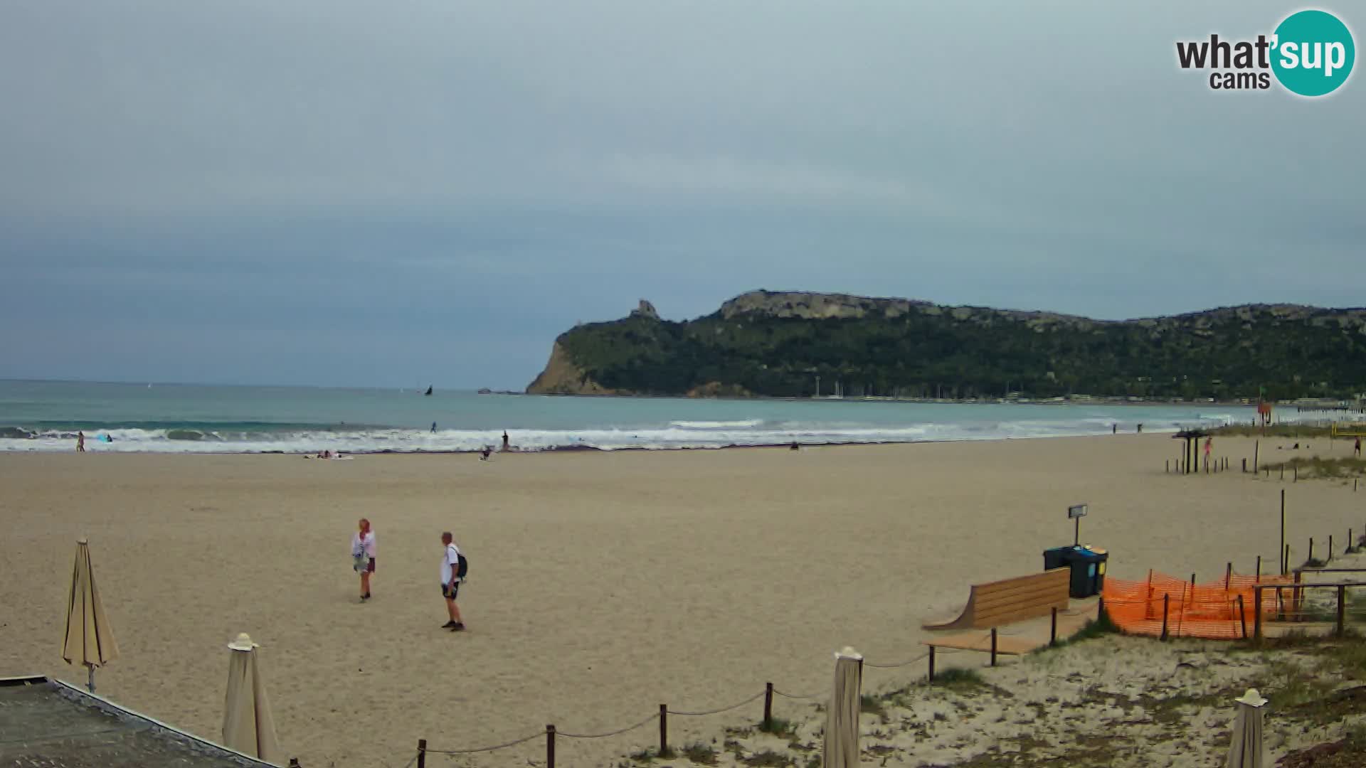 Poetto beach webcam | Cagliari | Sardinia