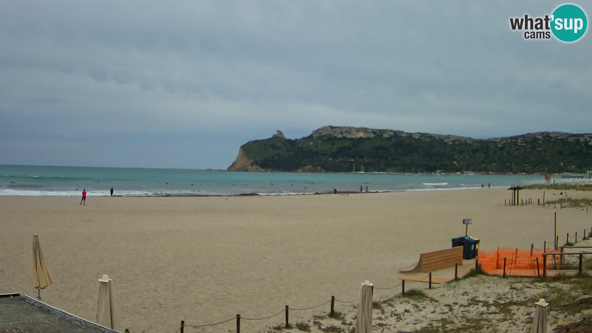 Poetto beach webcam | Cagliari | Sardinija