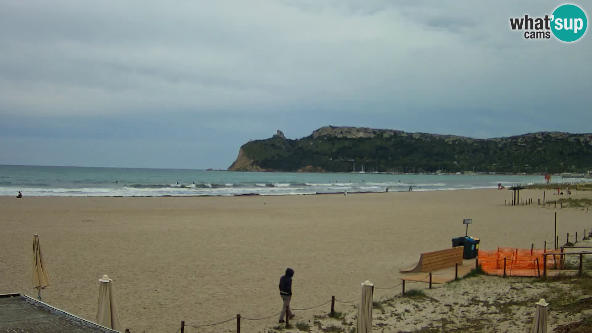 Poetto beach webcam | Cagliari | Sardinija