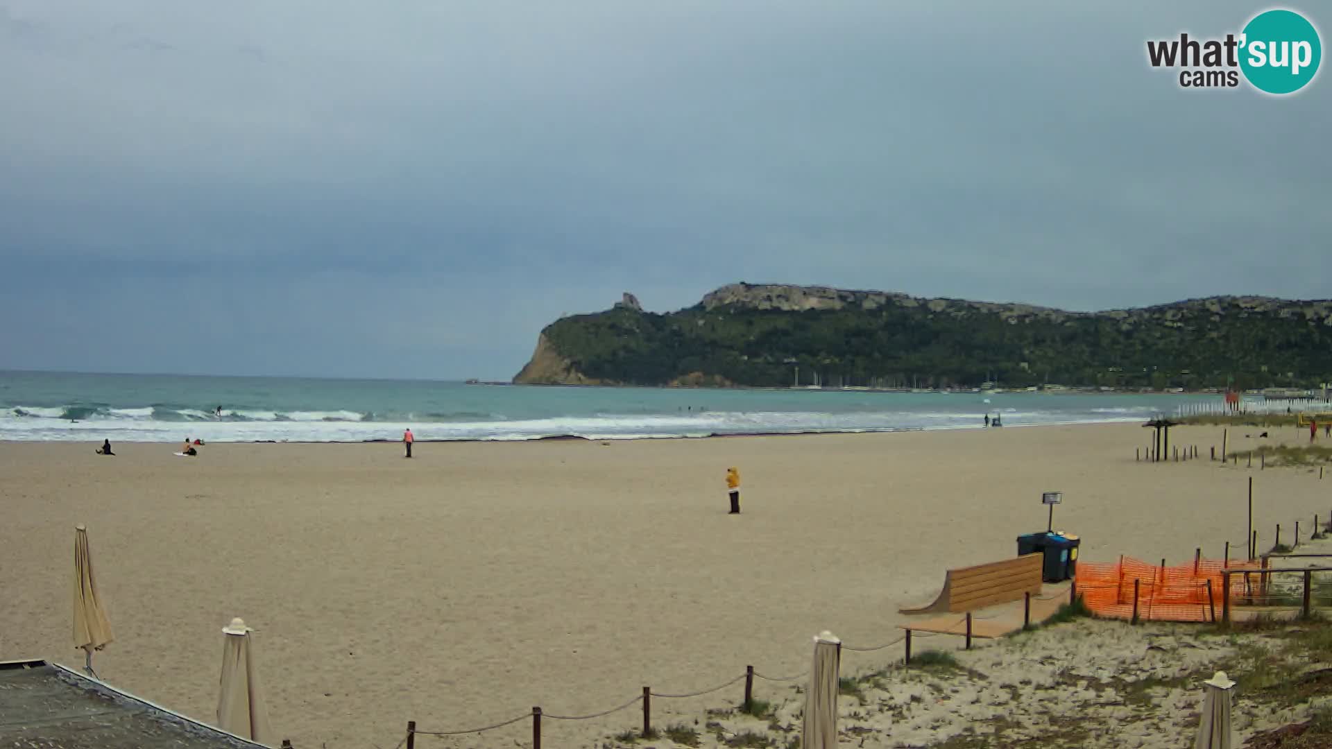 Poetto beach webcam | Cagliari | Sardinia