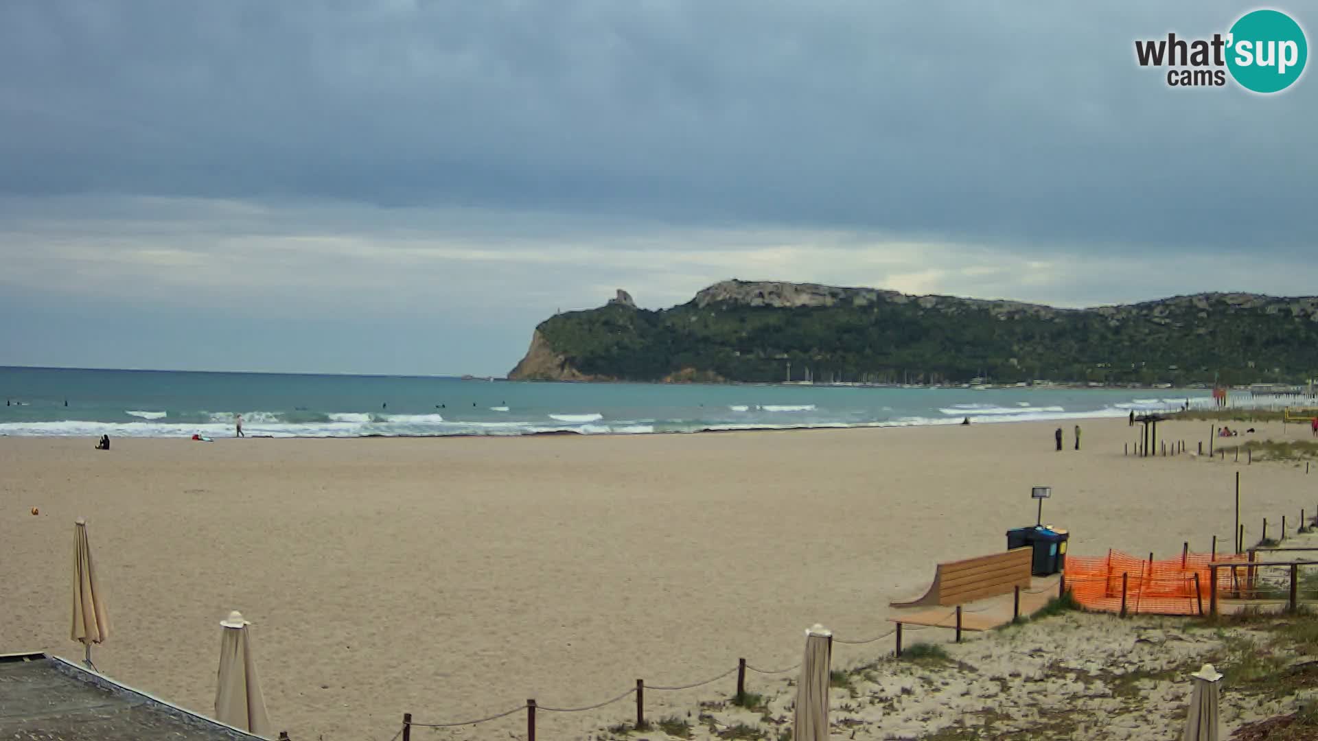 Webcam plage de Poetto | Cagliari | Sardaigne