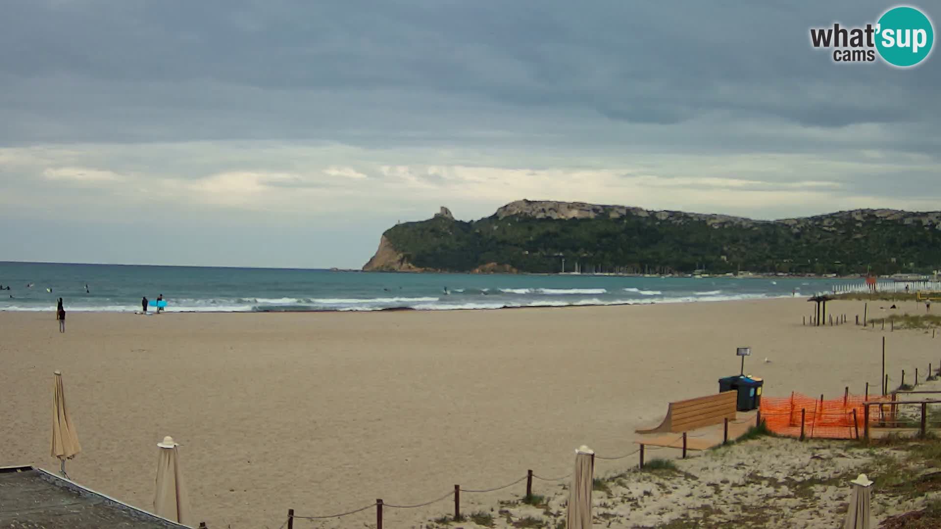 Webcam plage de Poetto | Cagliari | Sardaigne