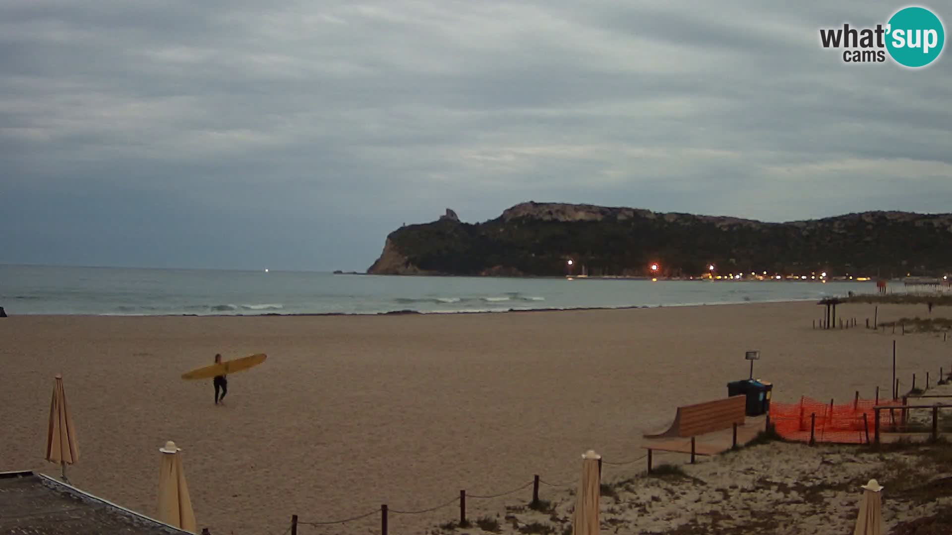 Poetto beach webcam | Cagliari | Sardinia