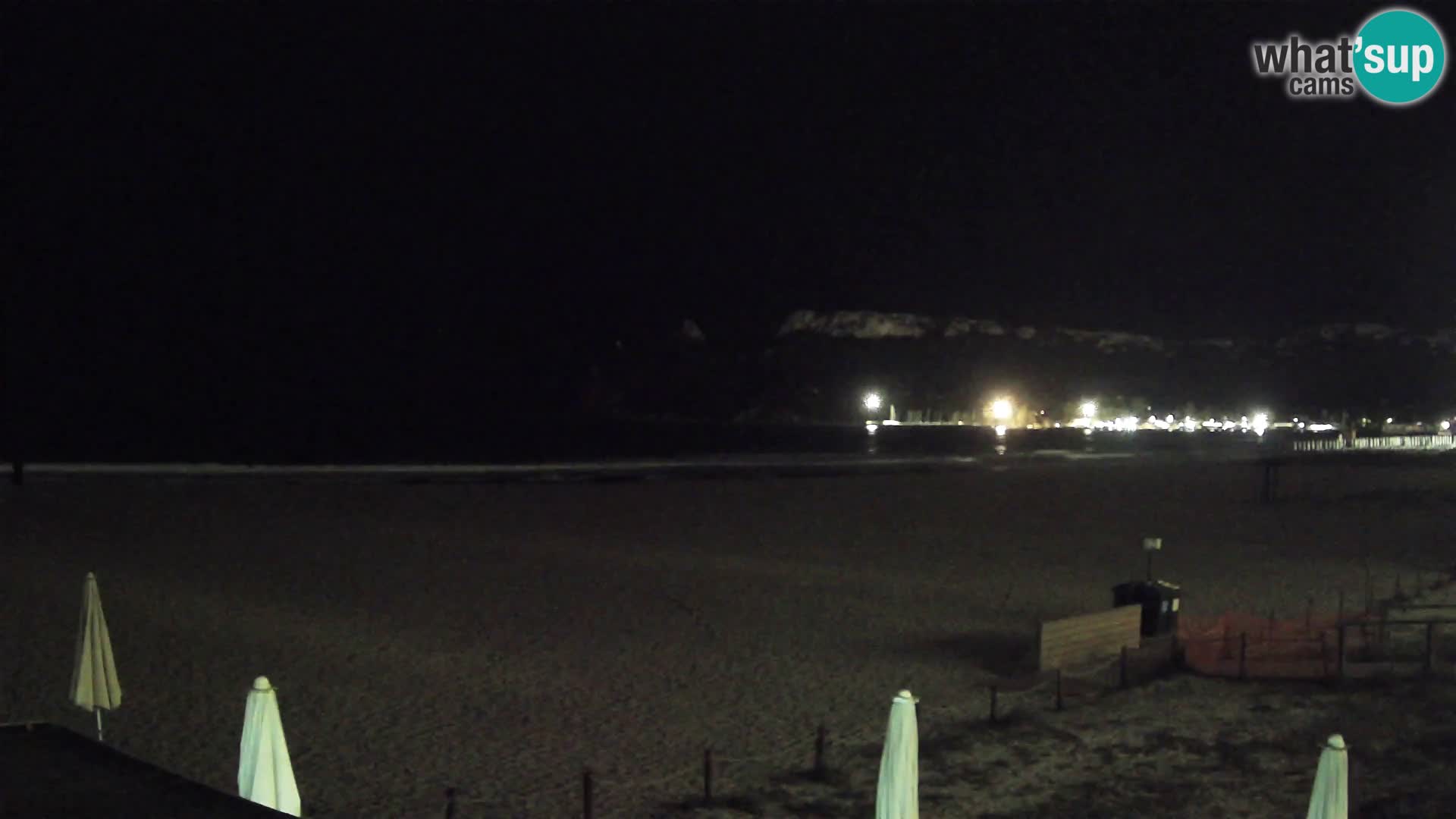 Poetto beach webcam | Cagliari | Sardinia