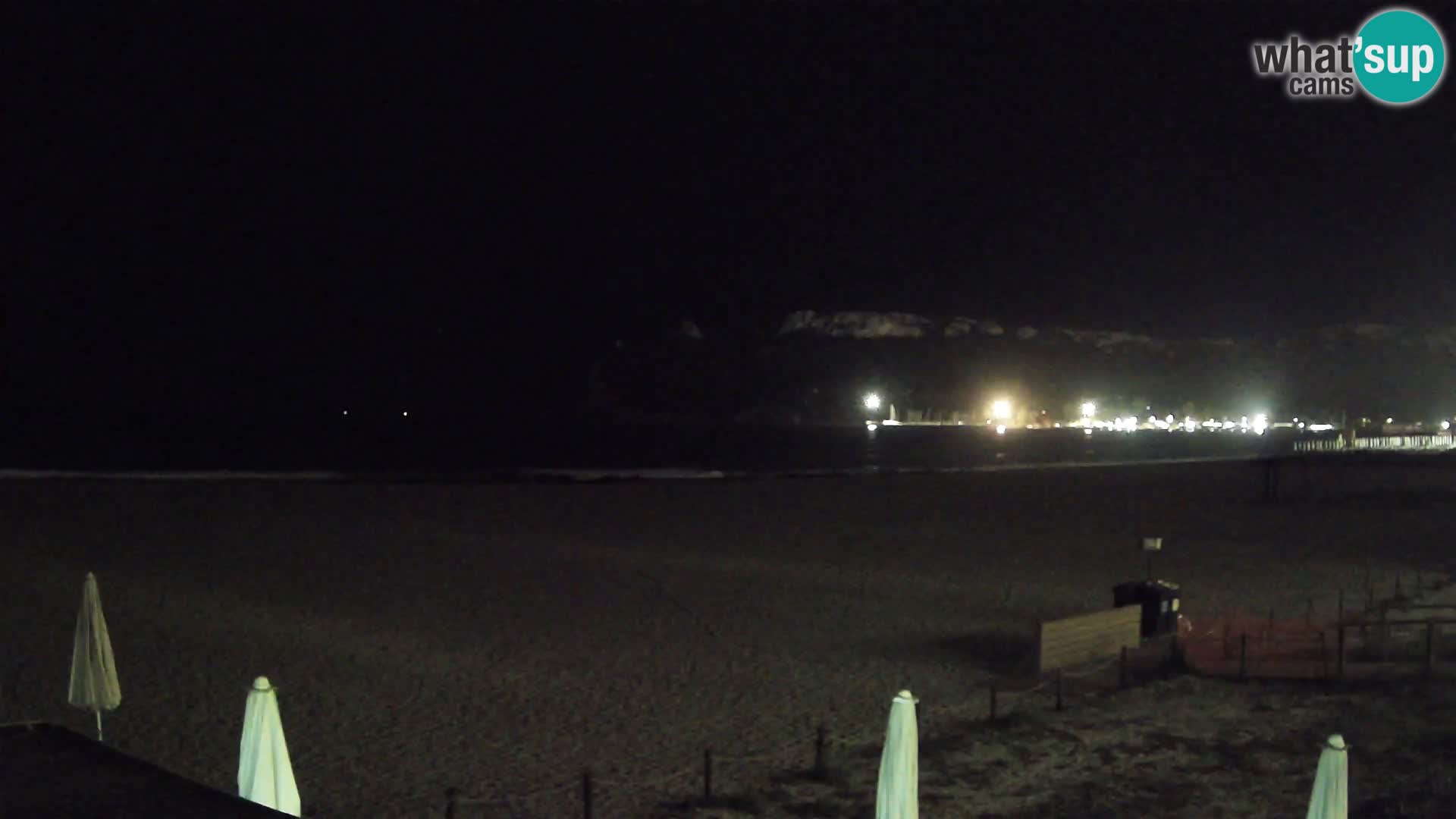 Poetto Strand Webcam | Cagliari | Sardinien