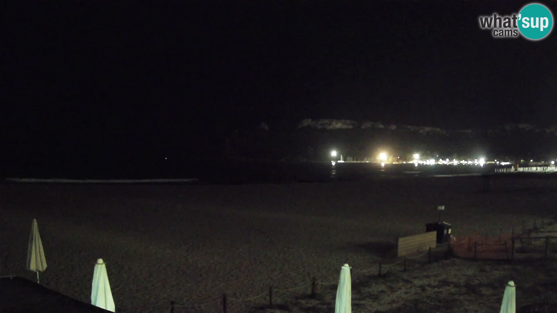 Poetto beach webcam | Cagliari | Sardinia
