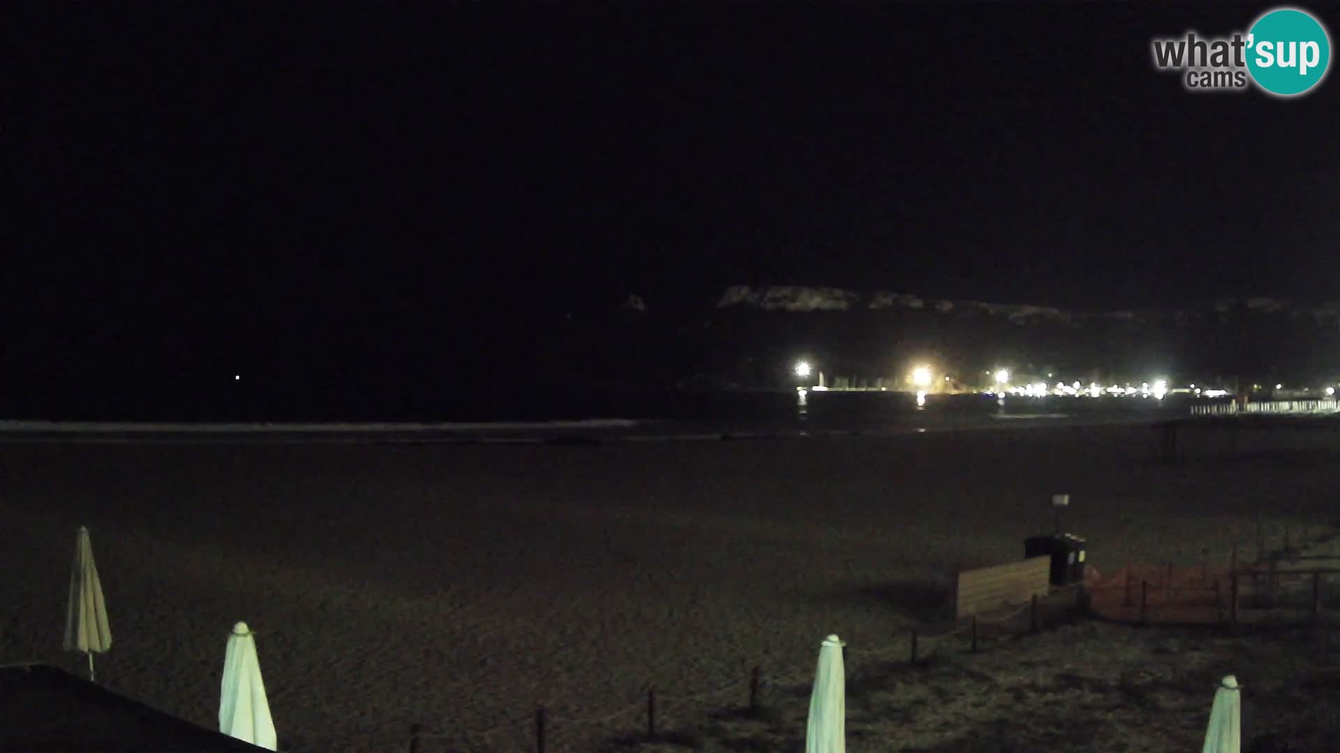 Webcam plage de Poetto | Cagliari | Sardaigne