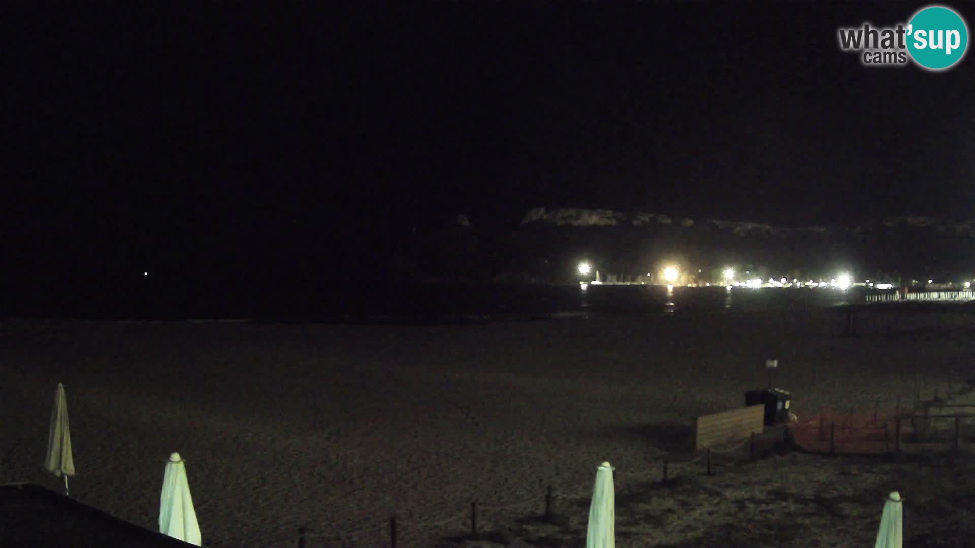 Webcam spiaggia del Poetto | Cagliari | Sardegna