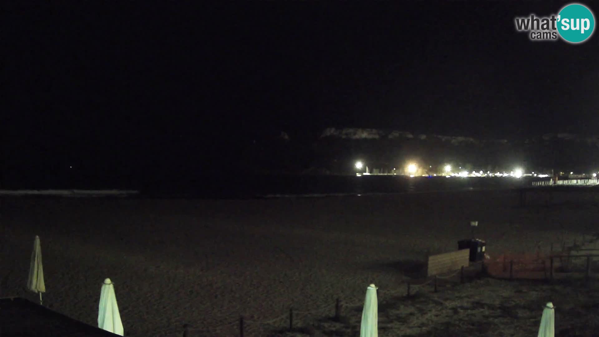 Webcam spiaggia del Poetto | Cagliari | Sardegna