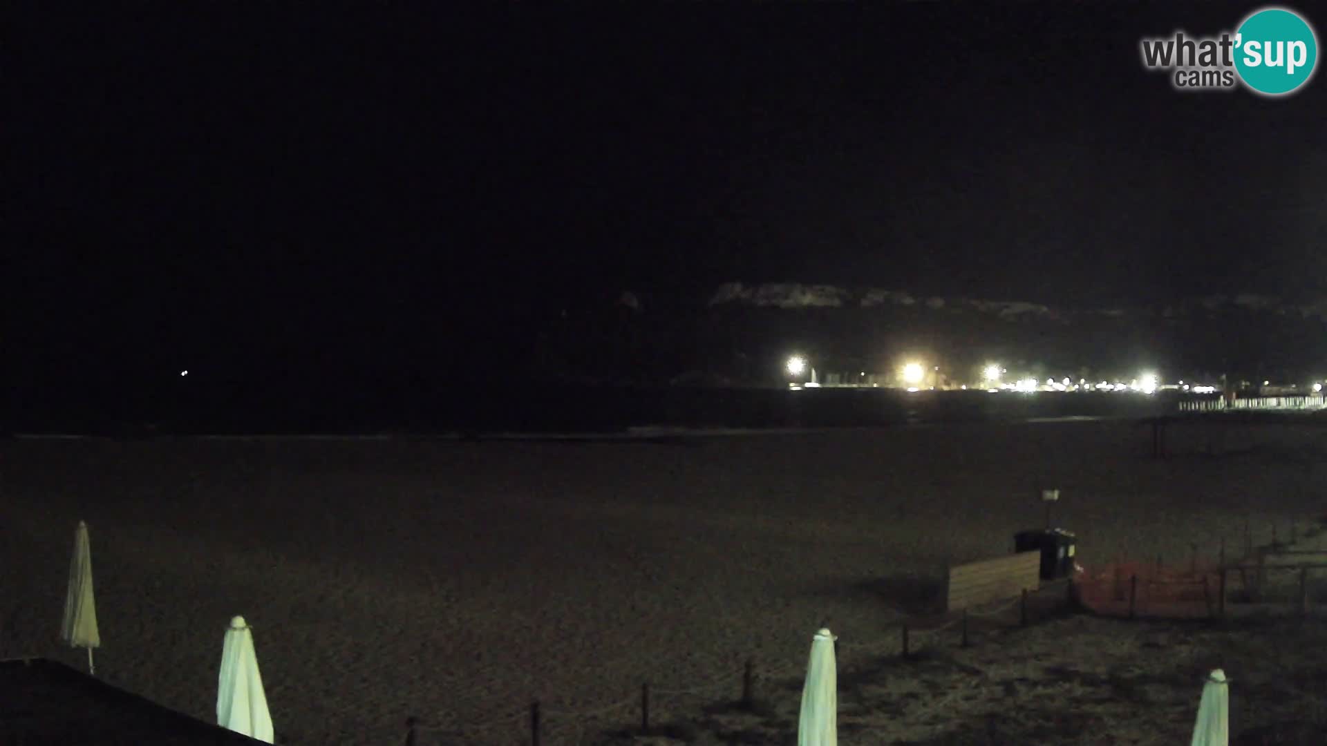 Webcam playa de Poetto | Cagliari | Cerdeña