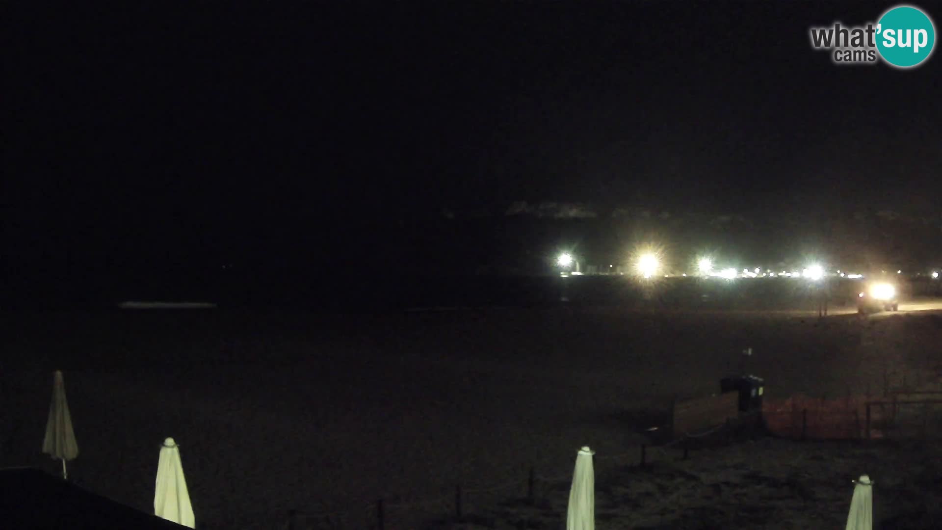 Webcam plage de Poetto | Cagliari | Sardaigne