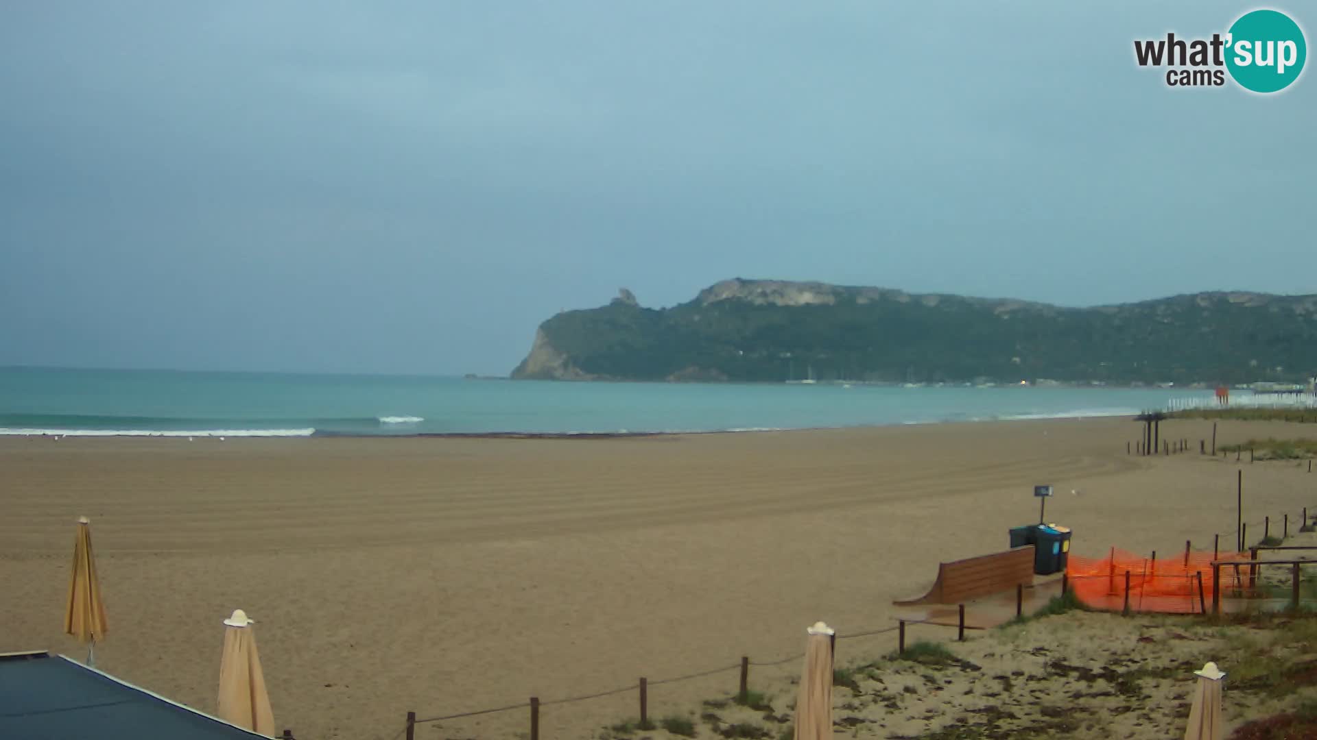 Webcam plage de Poetto | Cagliari | Sardaigne