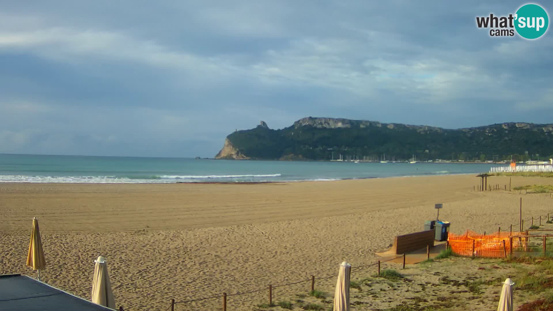Poetto beach webcam | Cagliari | Sardinija