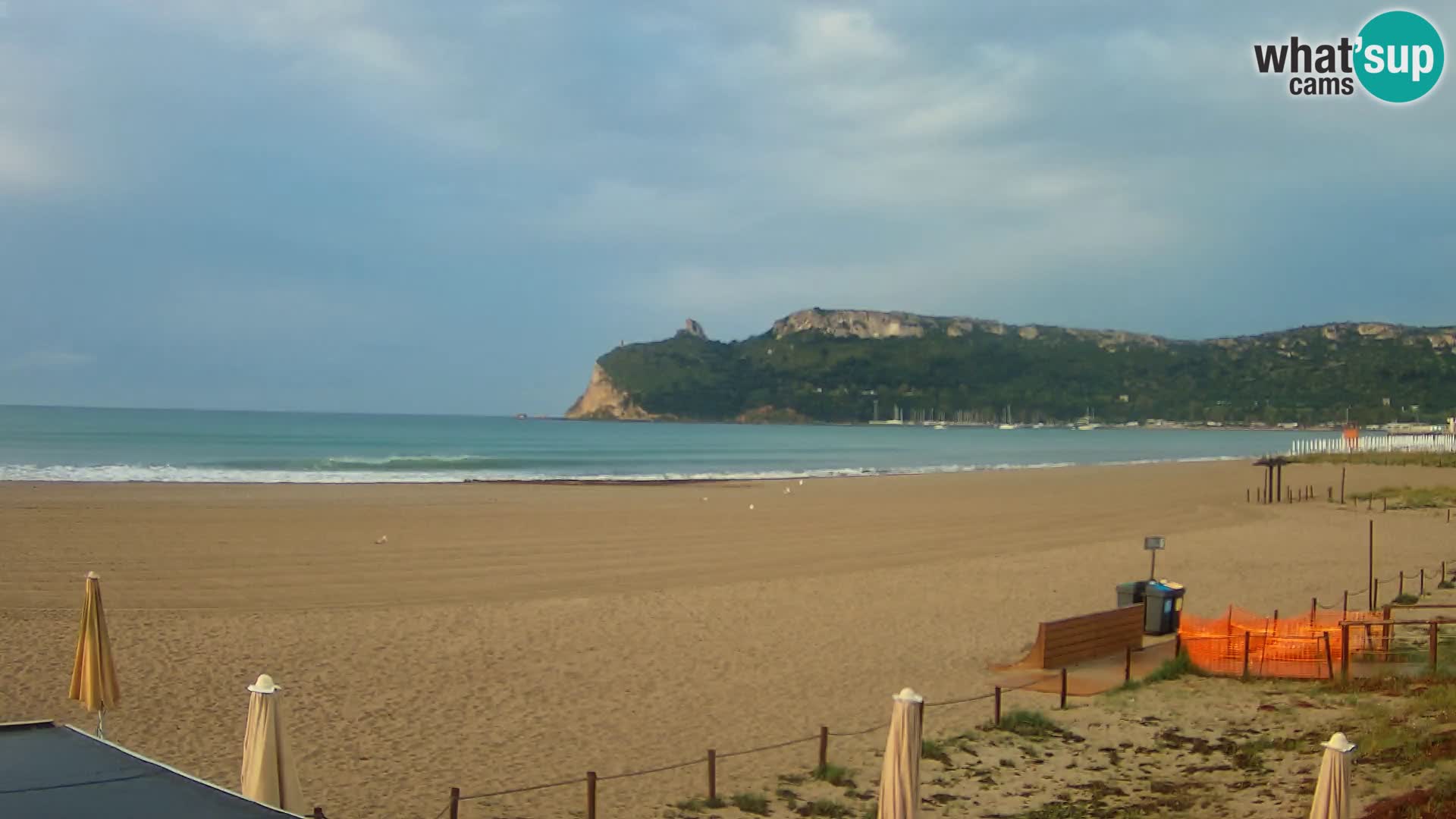 Poetto beach webcam | Cagliari | Sardinia