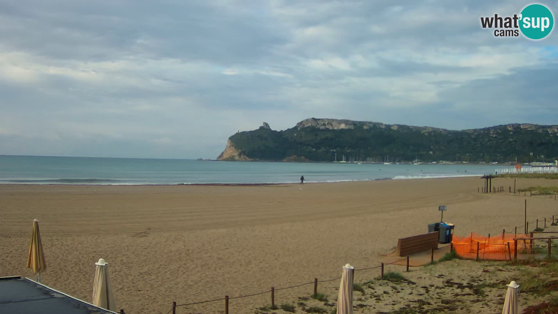 Poetto beach webcam | Cagliari | Sardinija