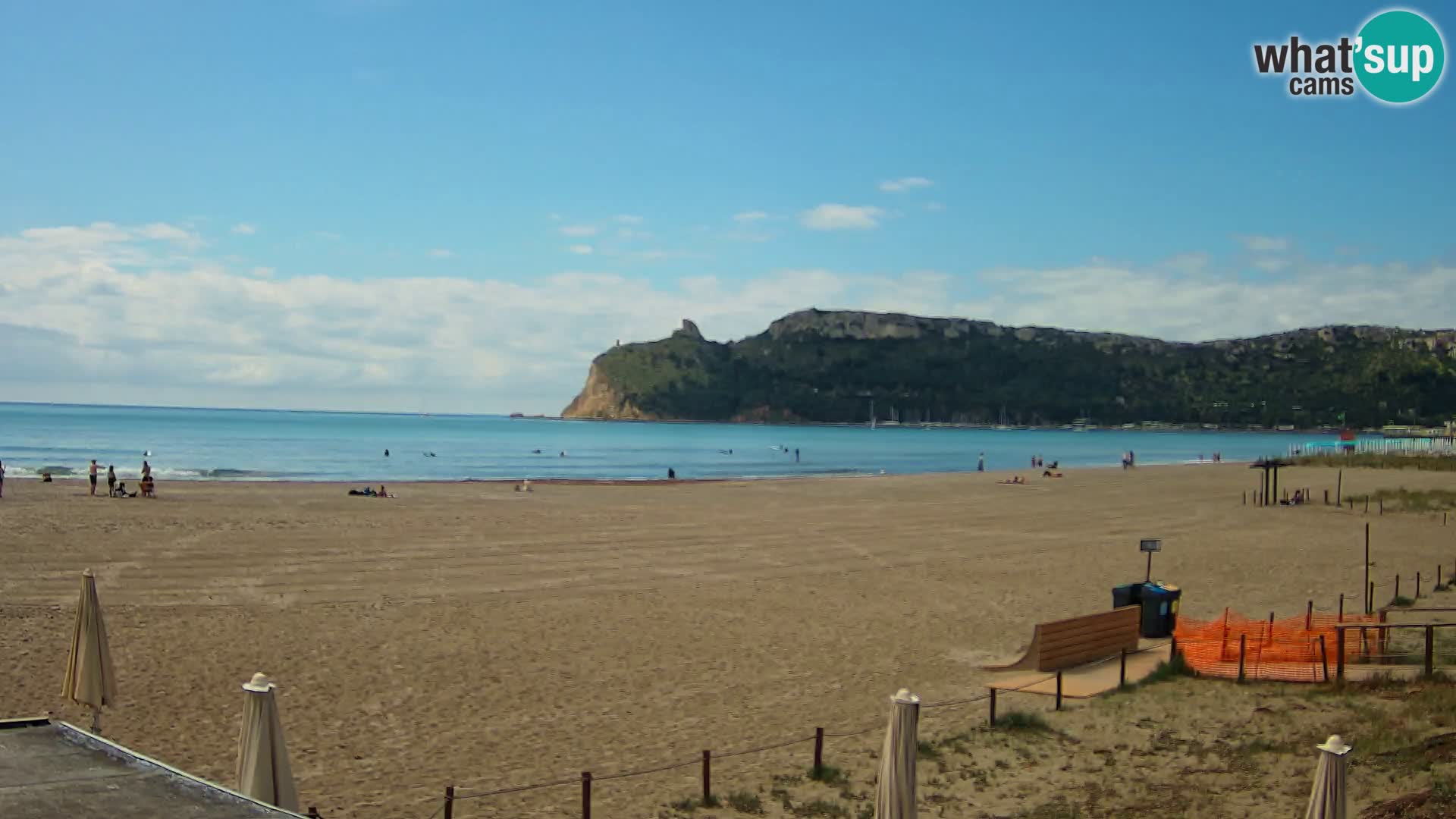 Webcam plage de Poetto | Cagliari | Sardaigne