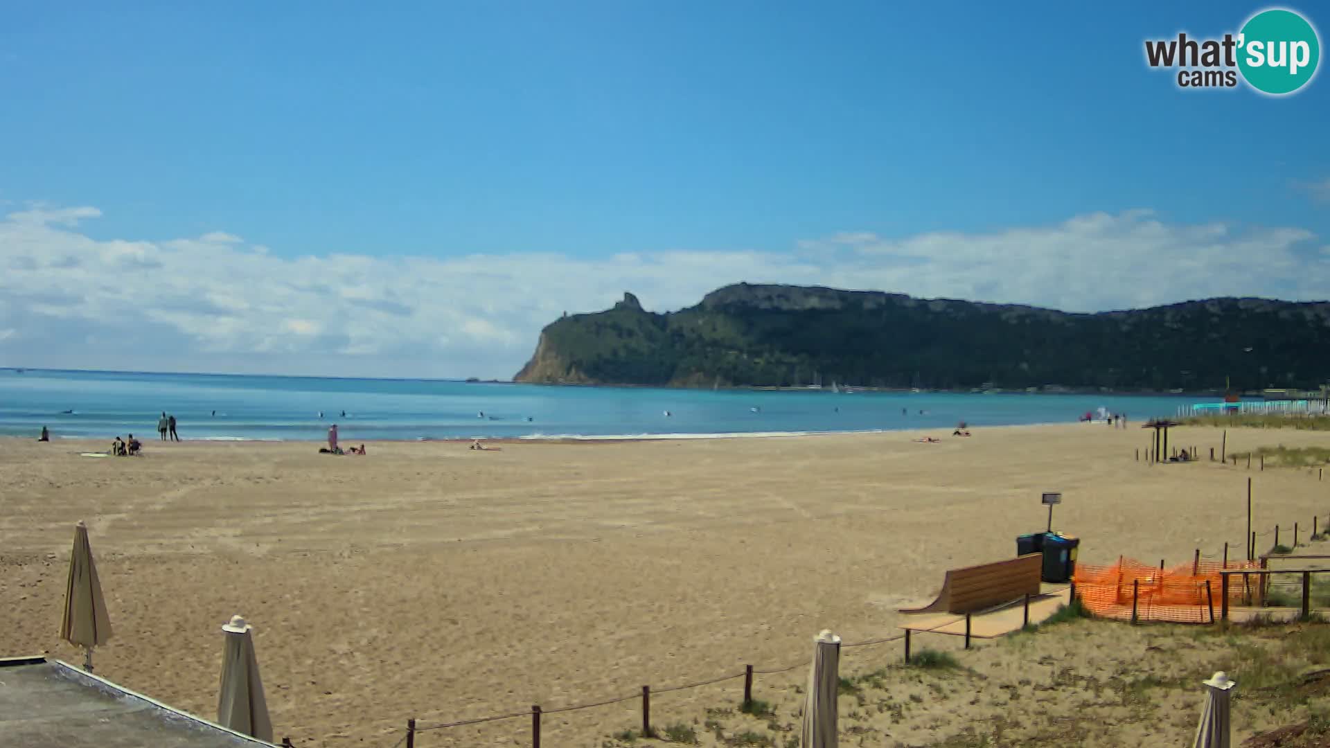 Webcam spiaggia del Poetto | Cagliari | Sardegna