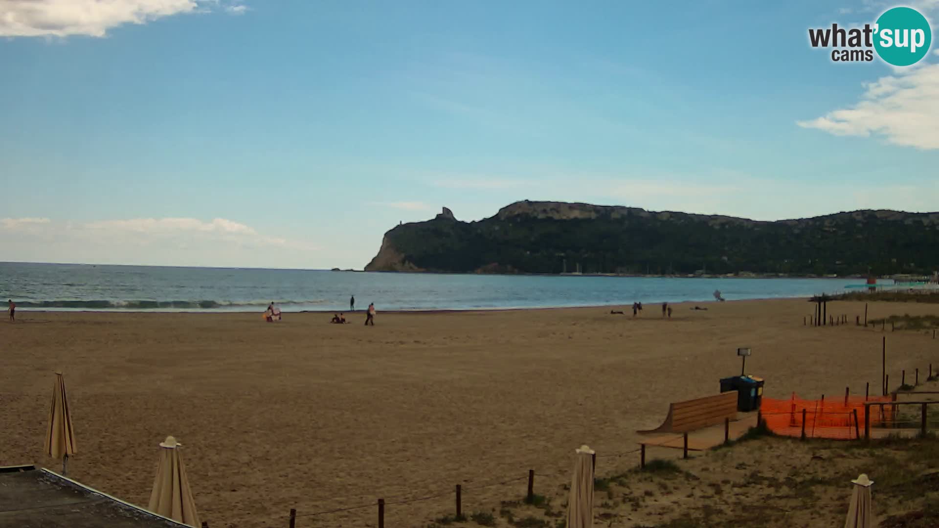 Webcam playa de Poetto | Cagliari | Cerdeña