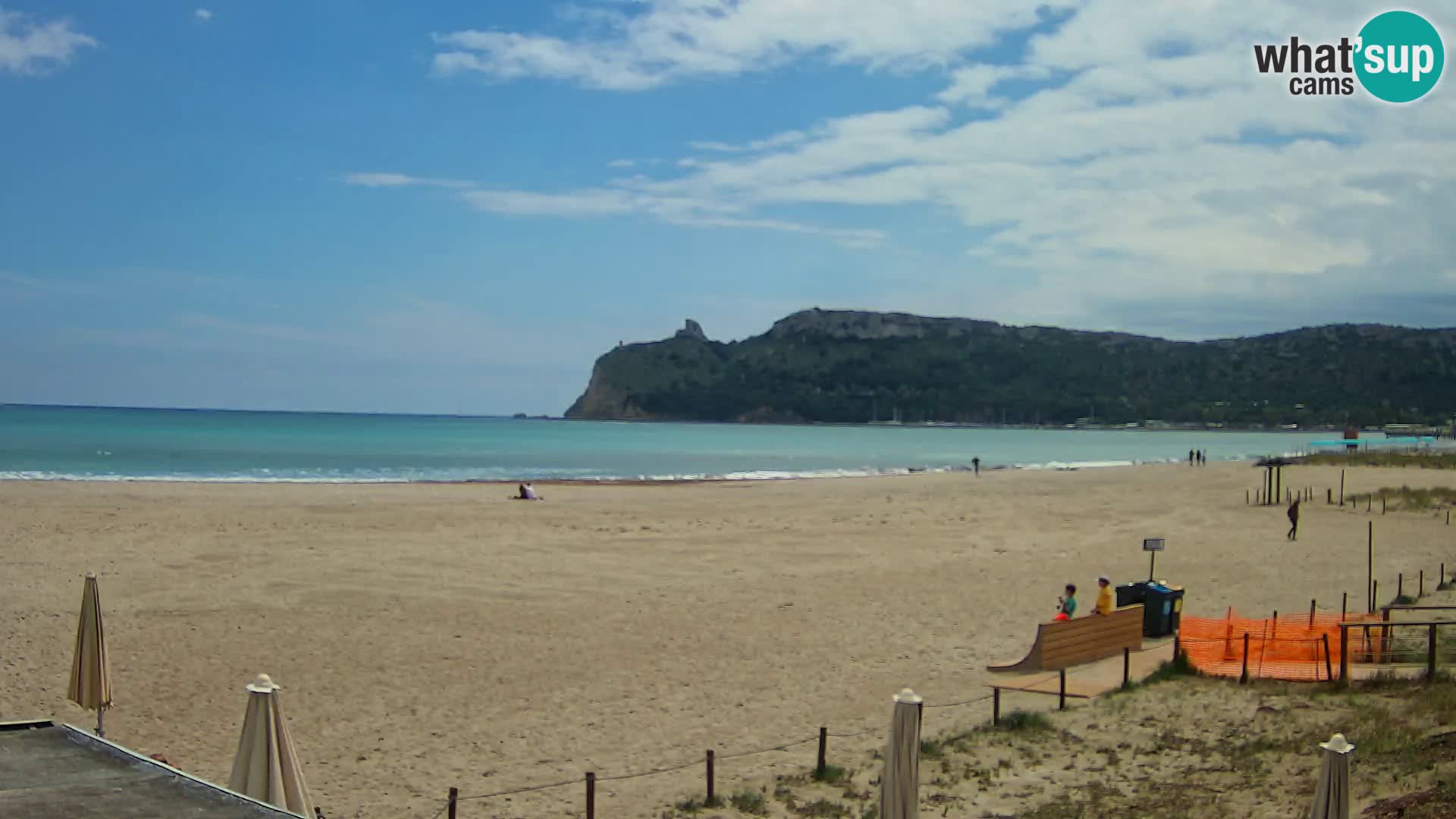 Poetto beach webcam | Cagliari | Sardinia