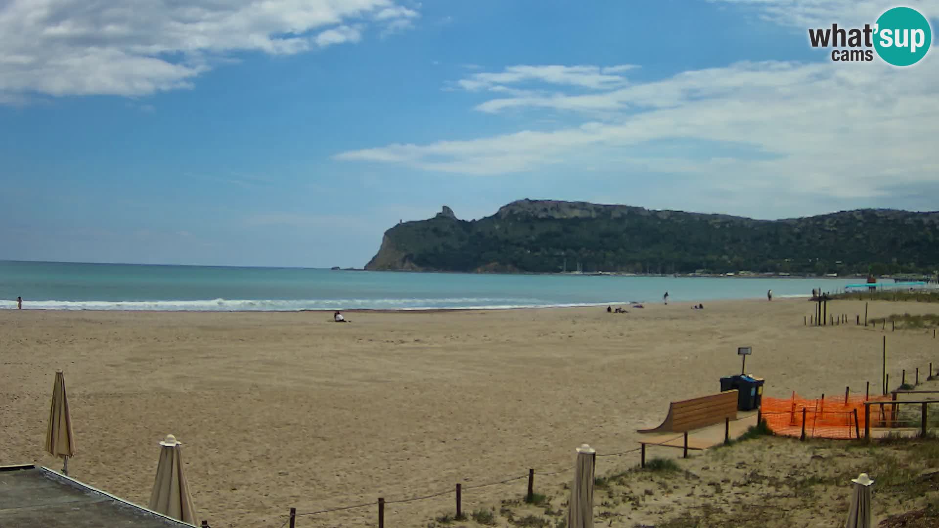 Poetto Strand Webcam | Cagliari | Sardinien
