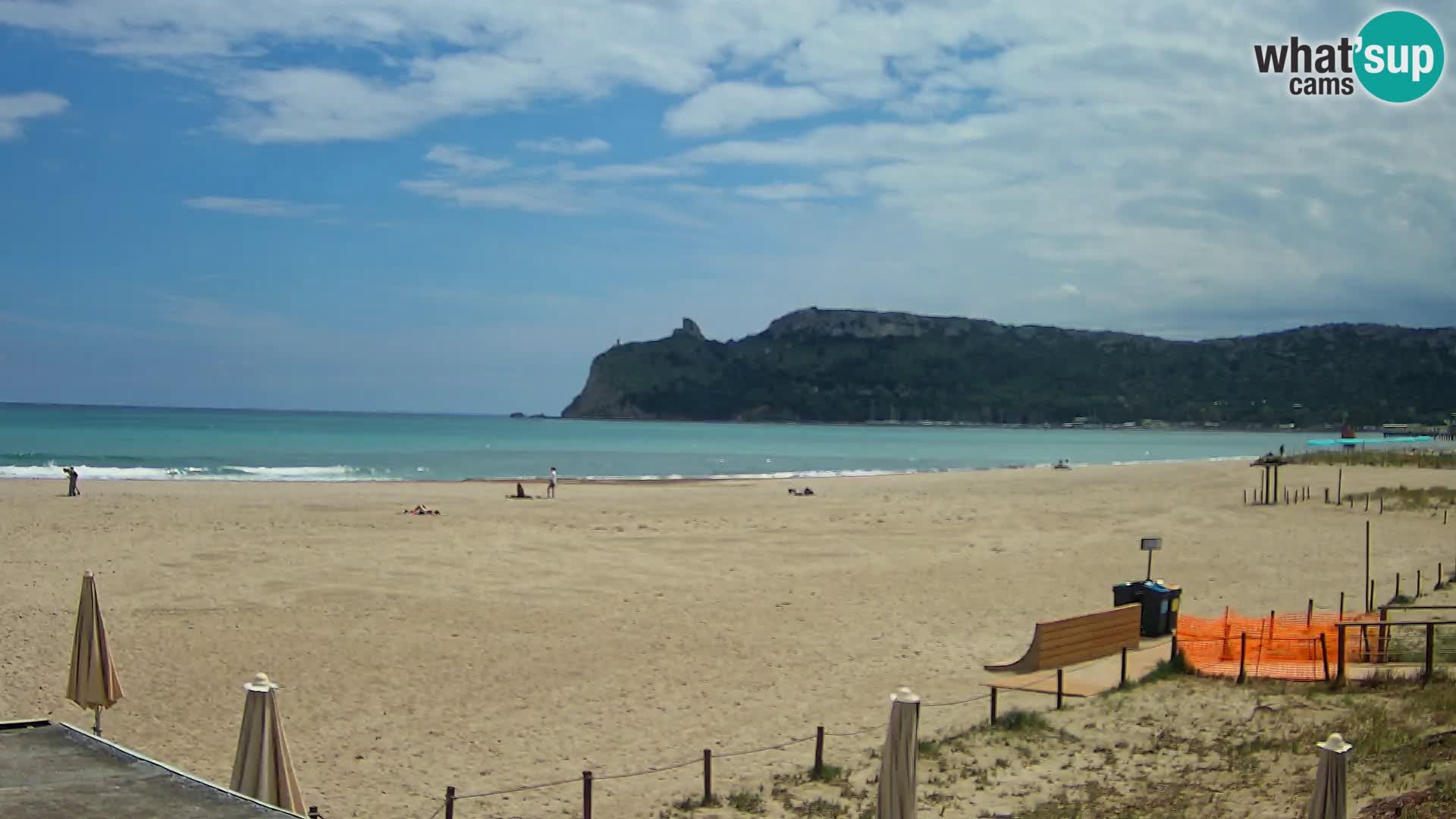 Poetto Strand Webcam | Cagliari | Sardinien