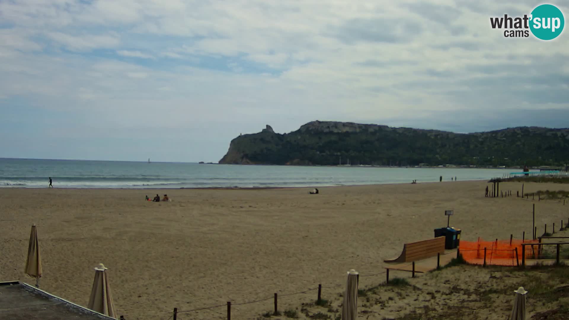 Poetto beach webcam | Cagliari | Sardinia