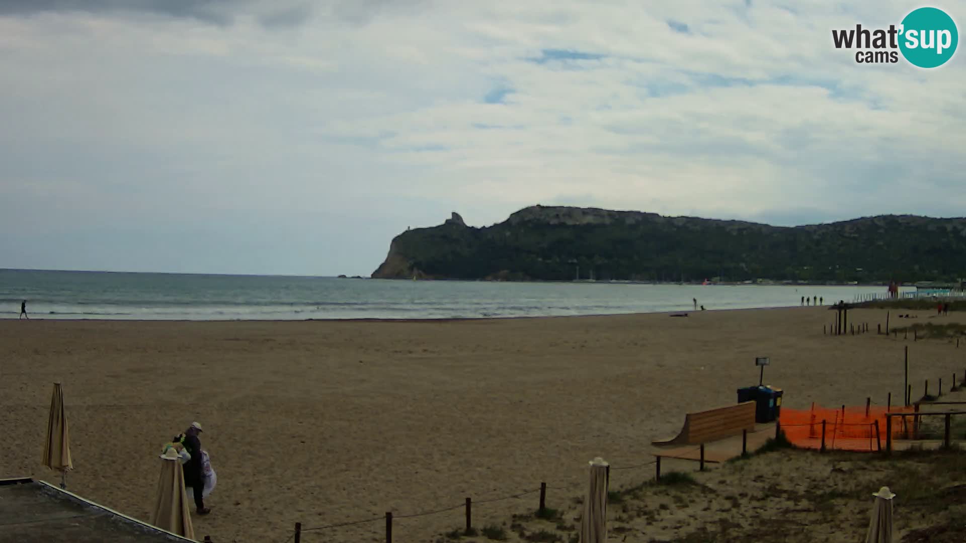 Poetto beach webcam | Cagliari | Sardinia