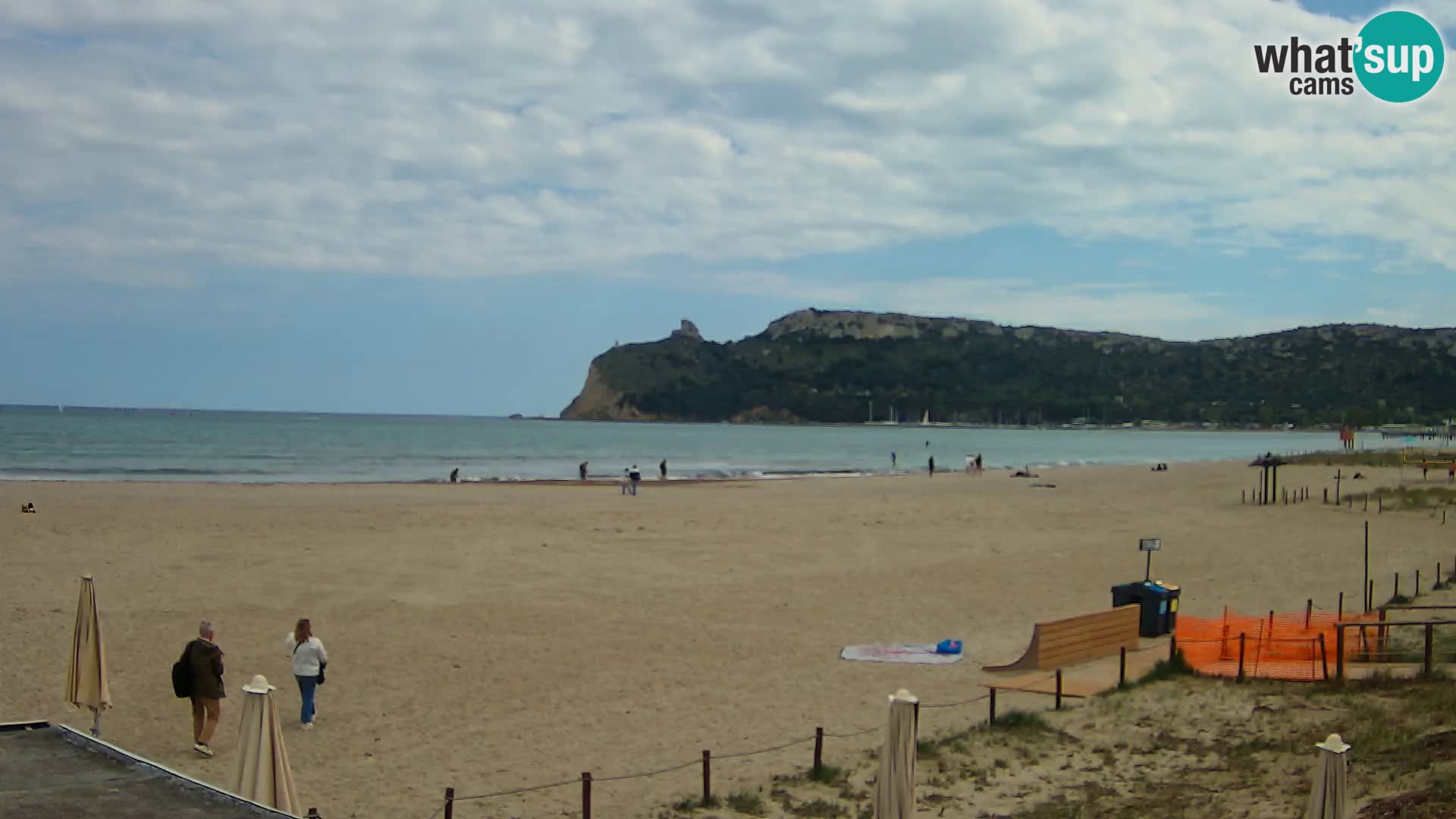 Webcam spiaggia del Poetto | Cagliari | Sardegna