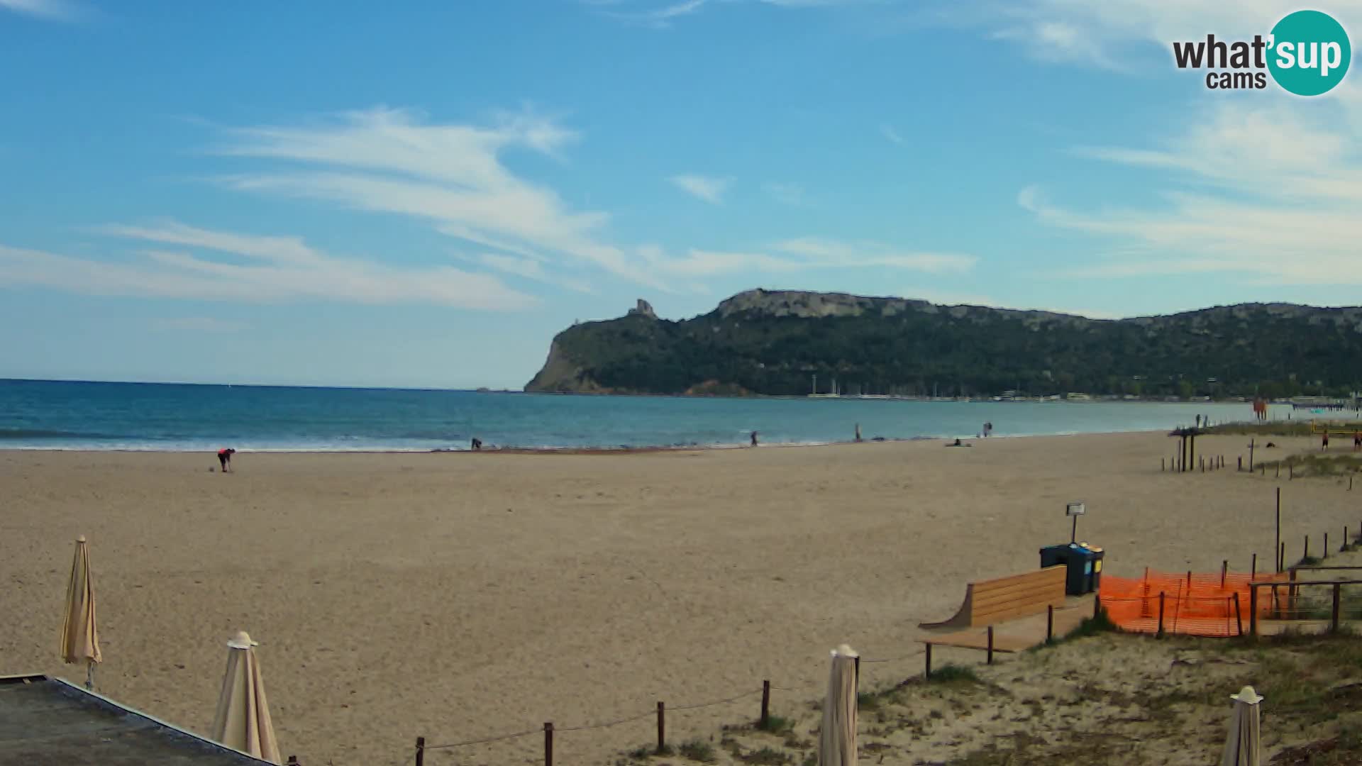 Poetto Strand Webcam | Cagliari | Sardinien
