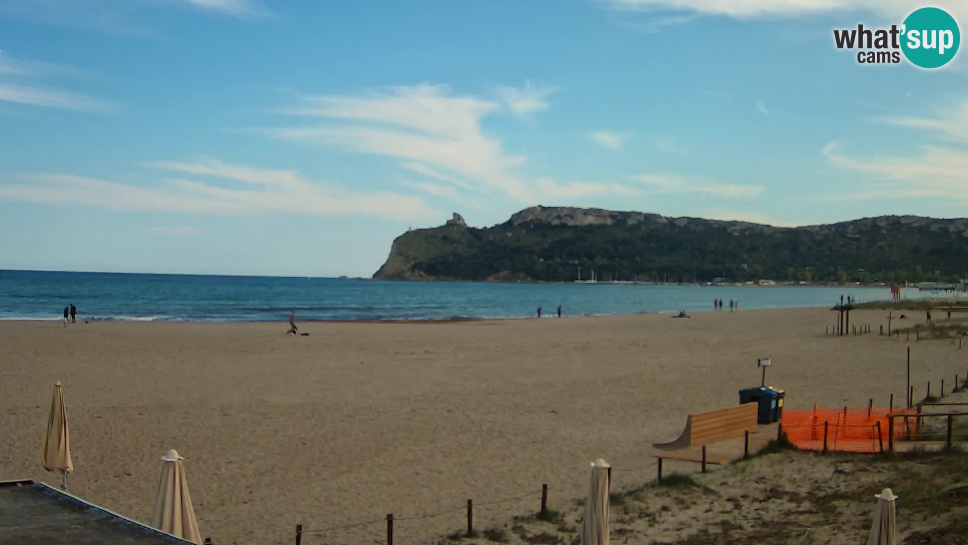 Webcam playa de Poetto | Cagliari | Cerdeña
