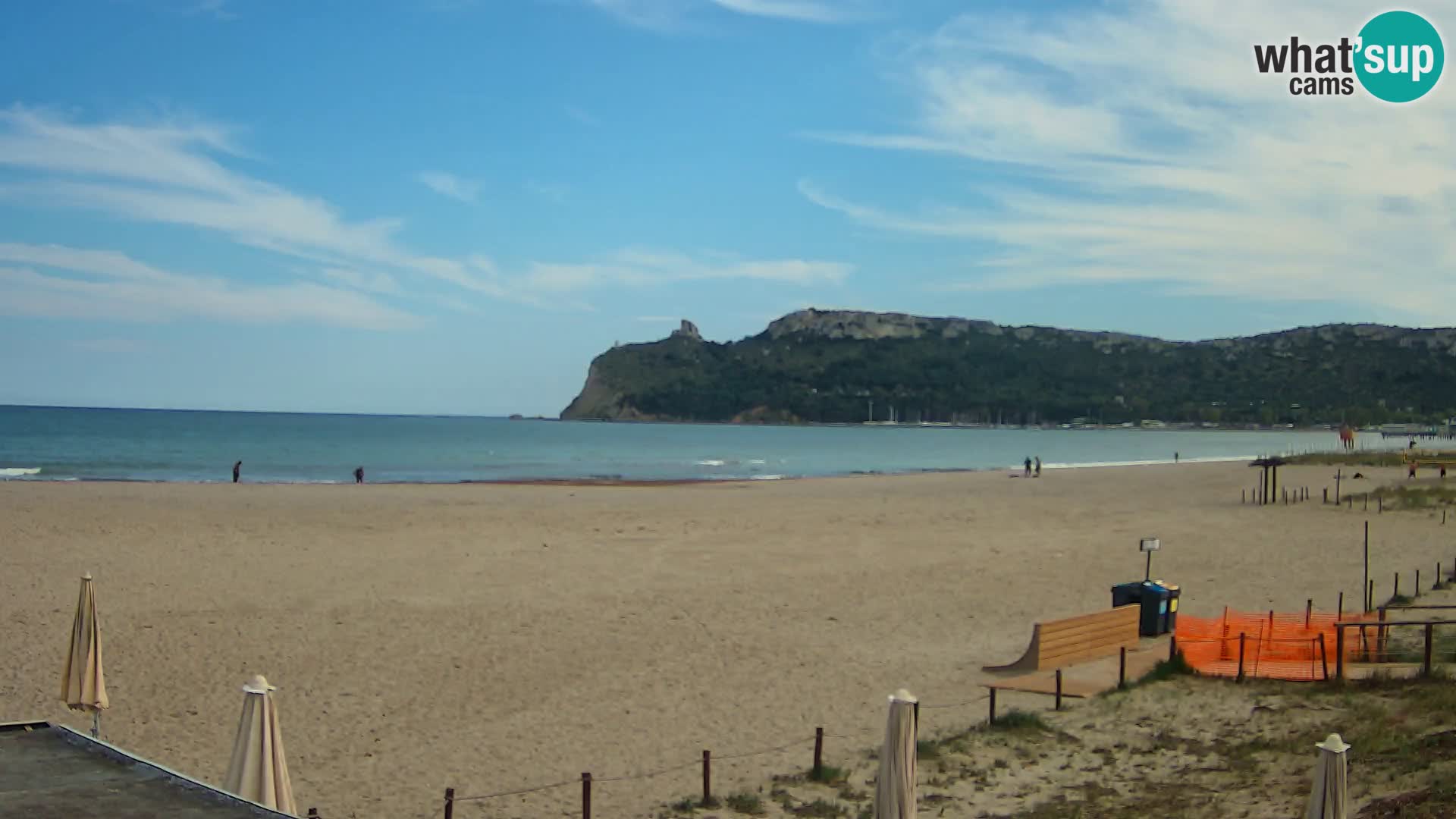 Poetto beach webcam | Cagliari | Sardinia