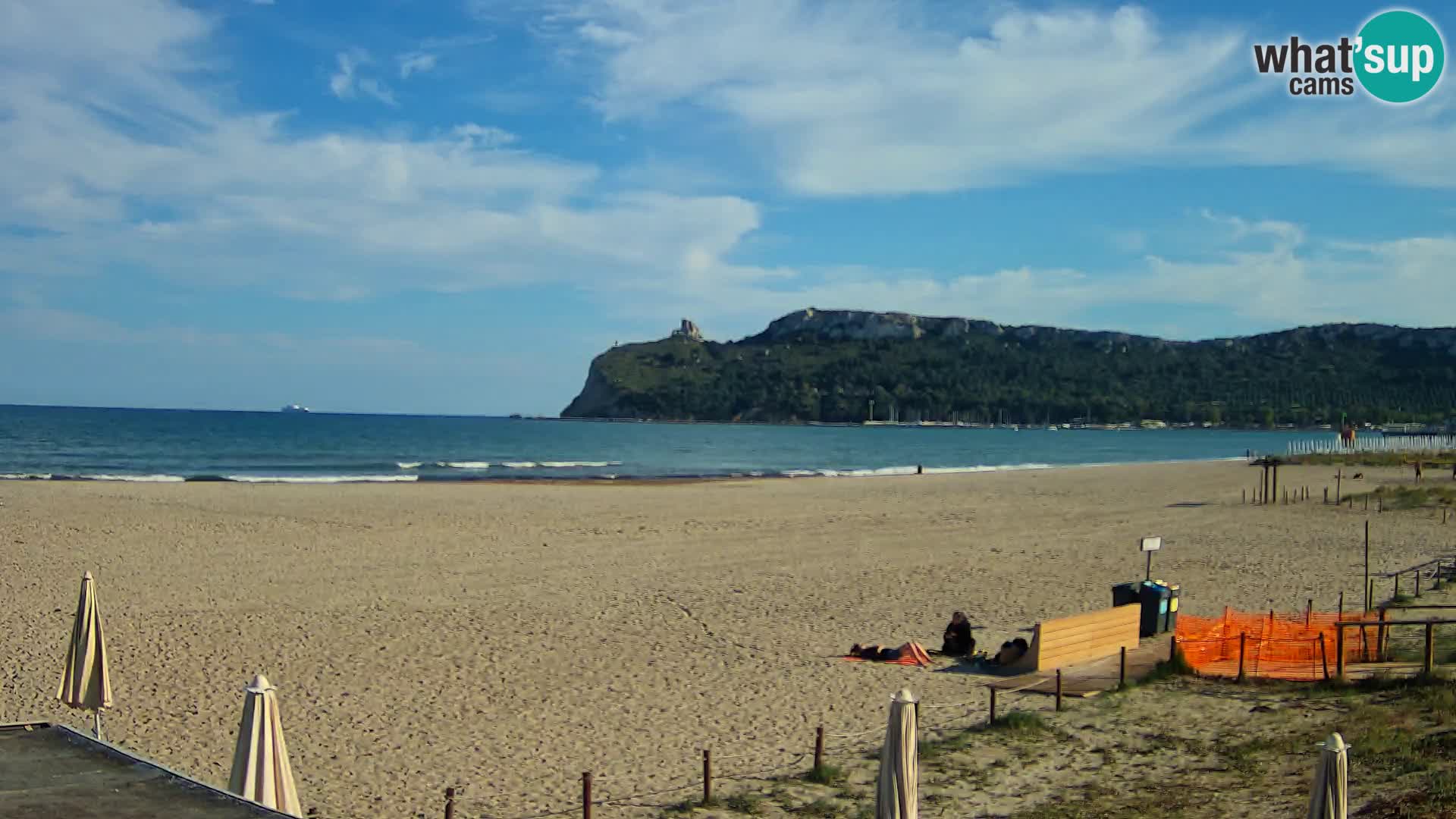 Webcam spiaggia del Poetto | Cagliari | Sardegna