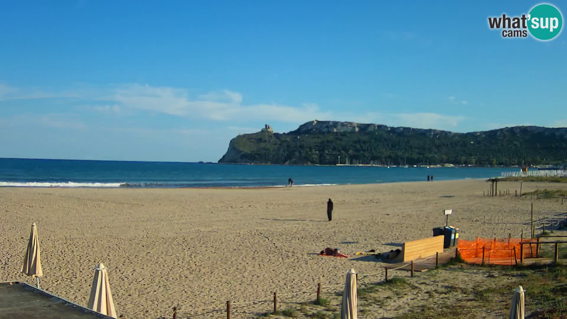 Poetto Strand Webcam | Cagliari | Sardinien
