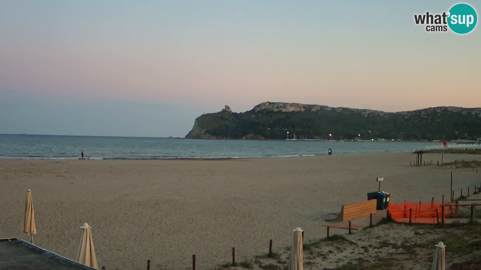 Poetto beach webcam | Cagliari | Sardinija