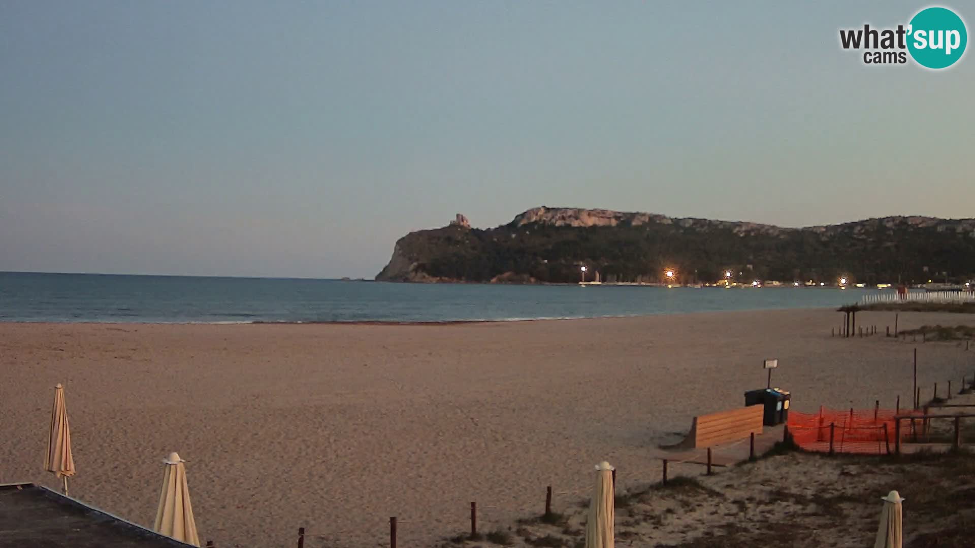 Poetto beach webcam | Cagliari | Sardinia