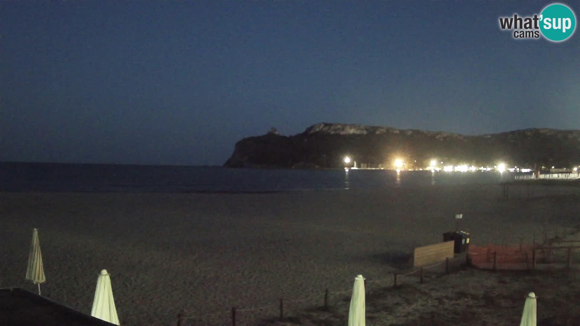 Poetto beach webcam | Cagliari | Sardinia