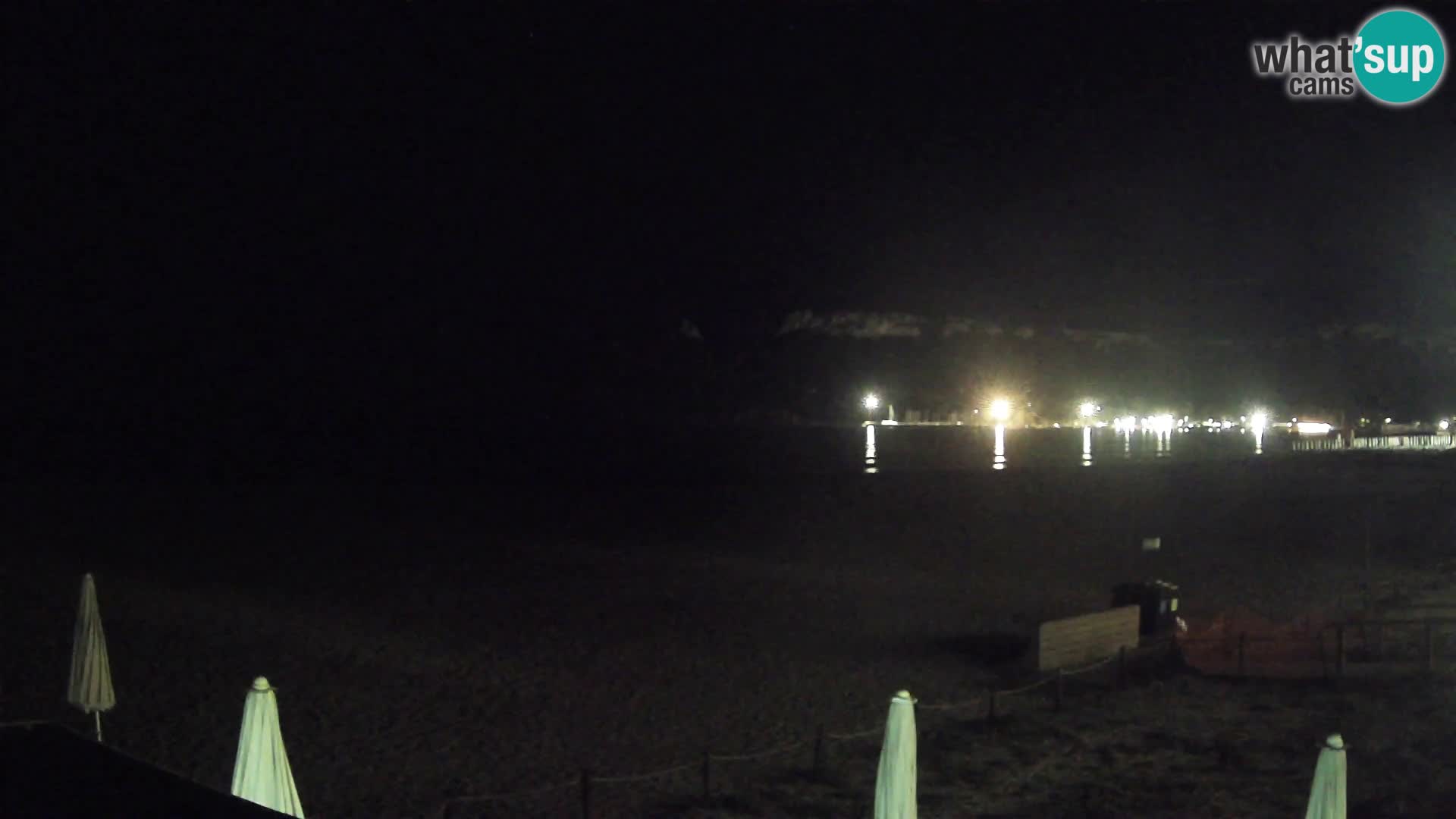 Poetto beach webcam | Cagliari | Sardinia