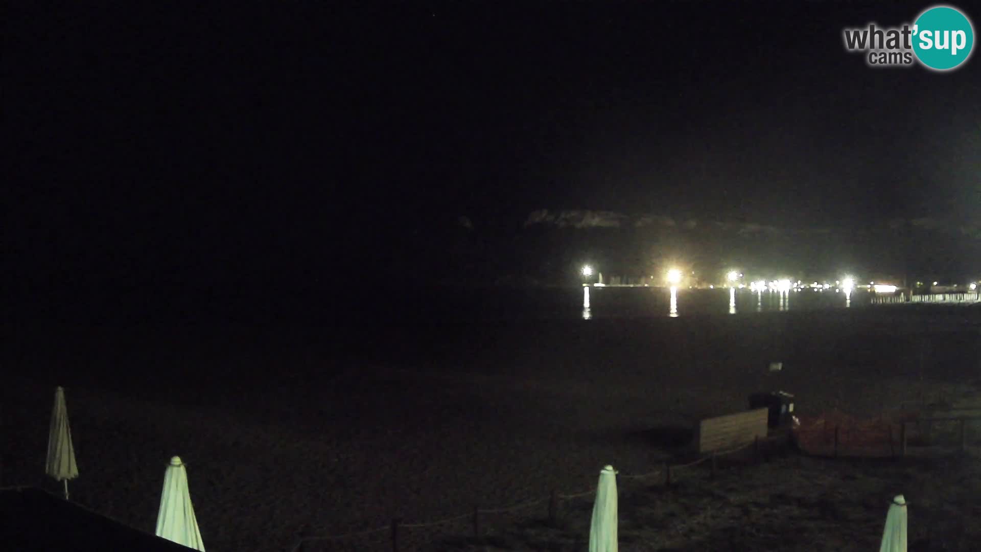 Webcam plage de Poetto | Cagliari | Sardaigne