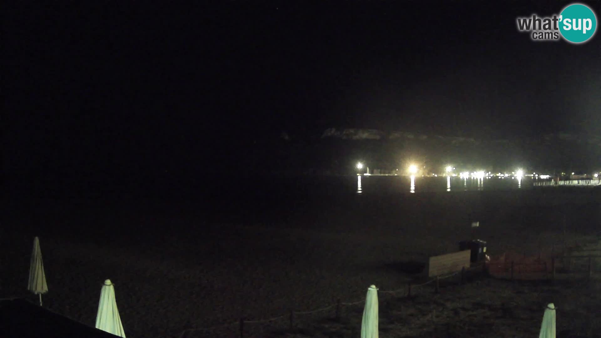 Poetto beach webcam | Cagliari | Sardinija