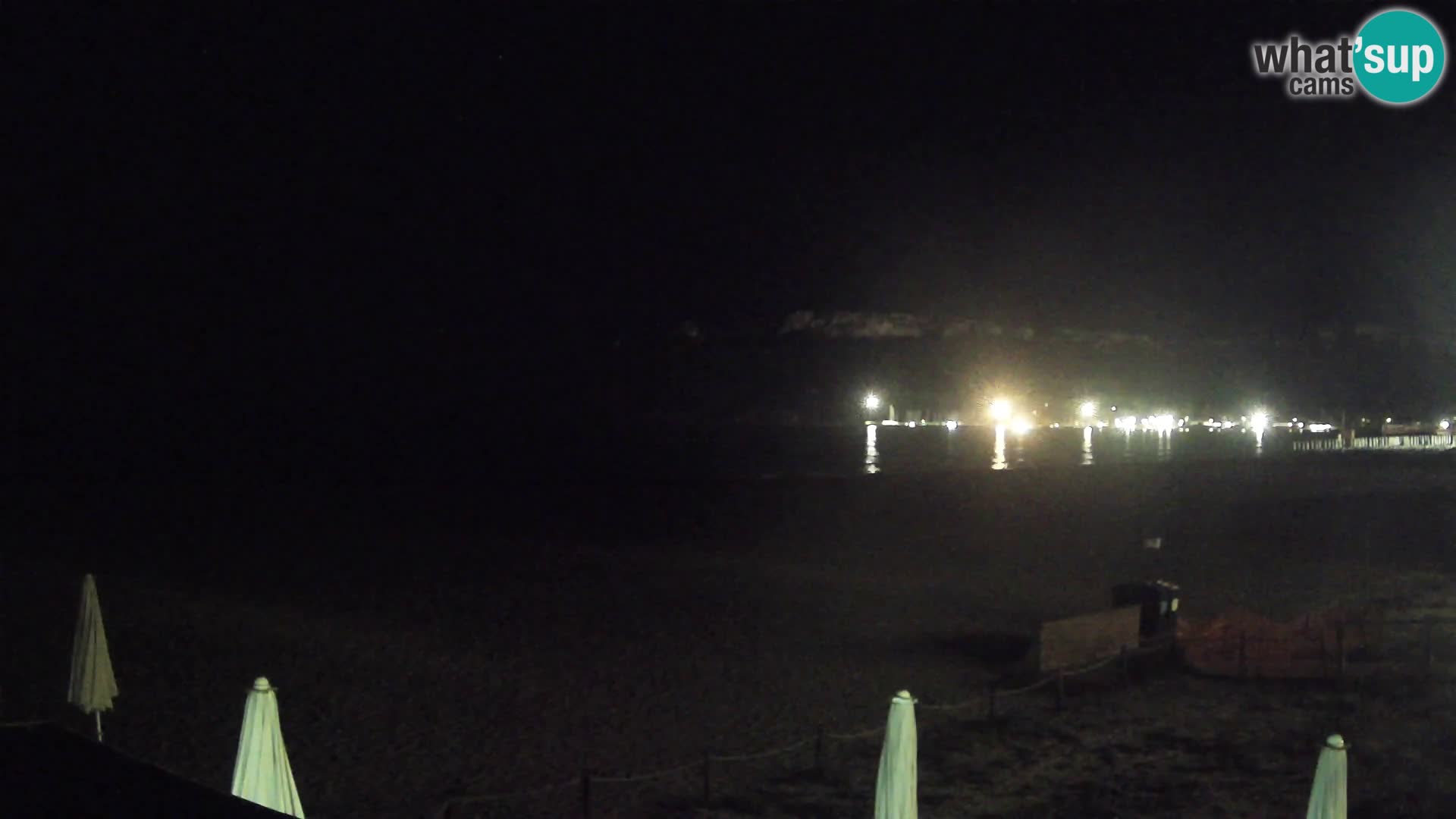Poetto beach webcam | Cagliari | Sardinia