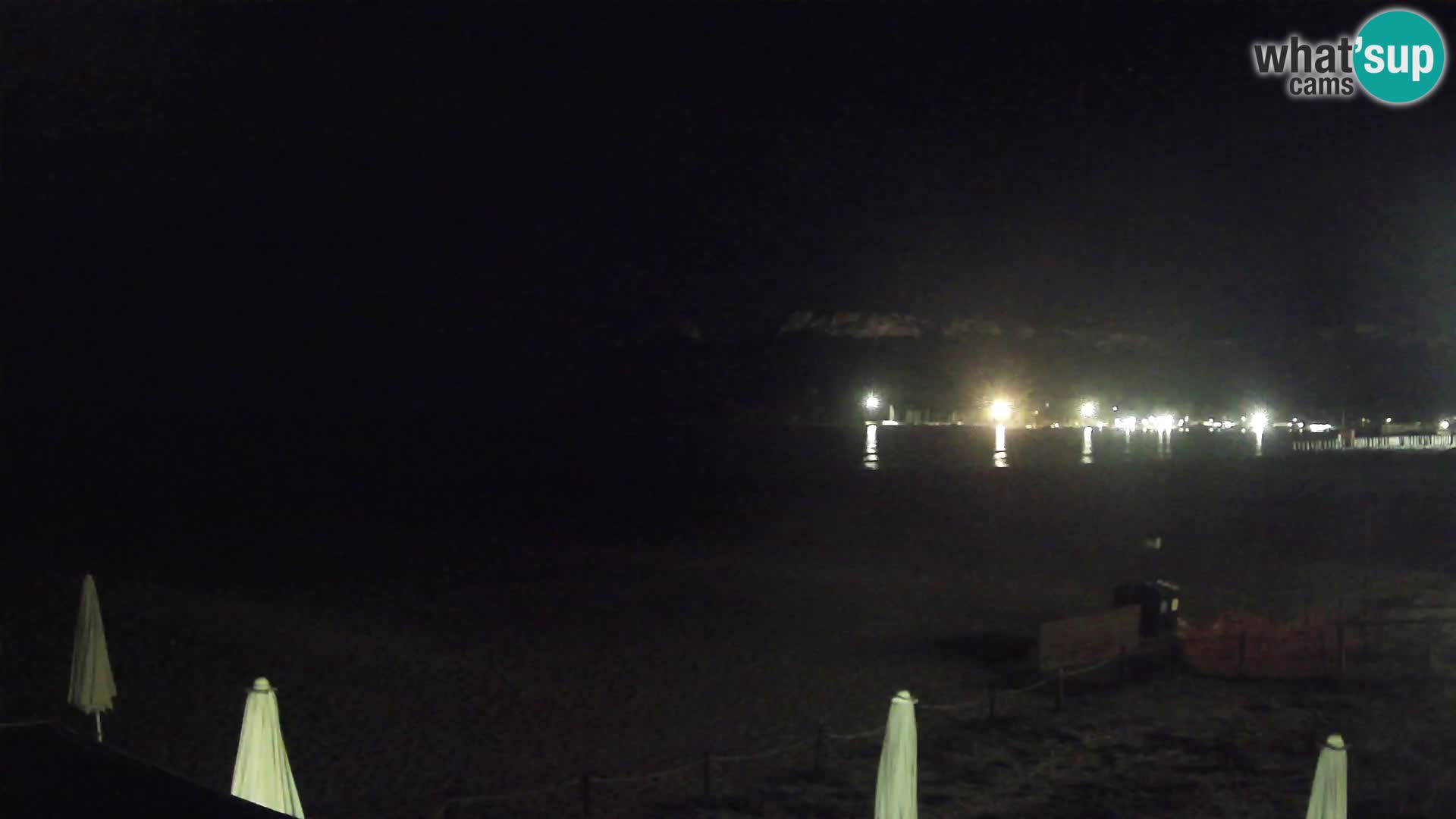 Poetto beach webcam | Cagliari | Sardinija
