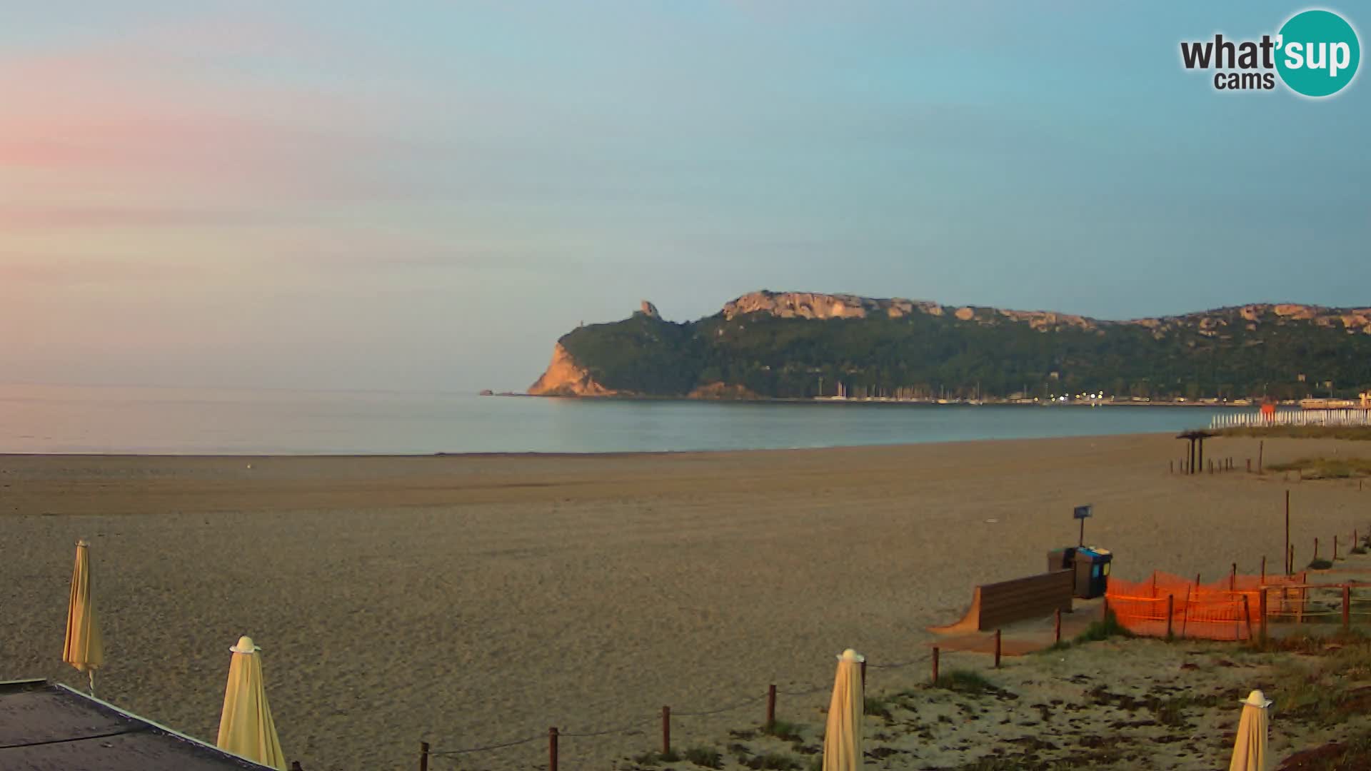 Poetto beach webcam | Cagliari | Sardinia