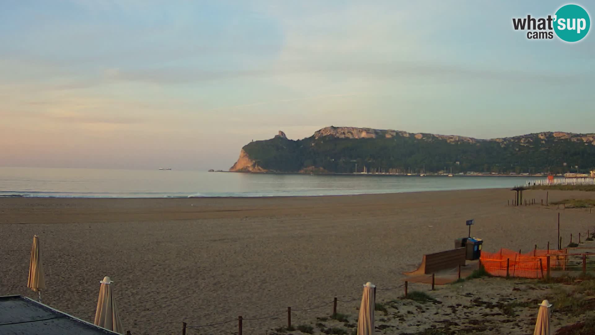 Webcam plage de Poetto | Cagliari | Sardaigne