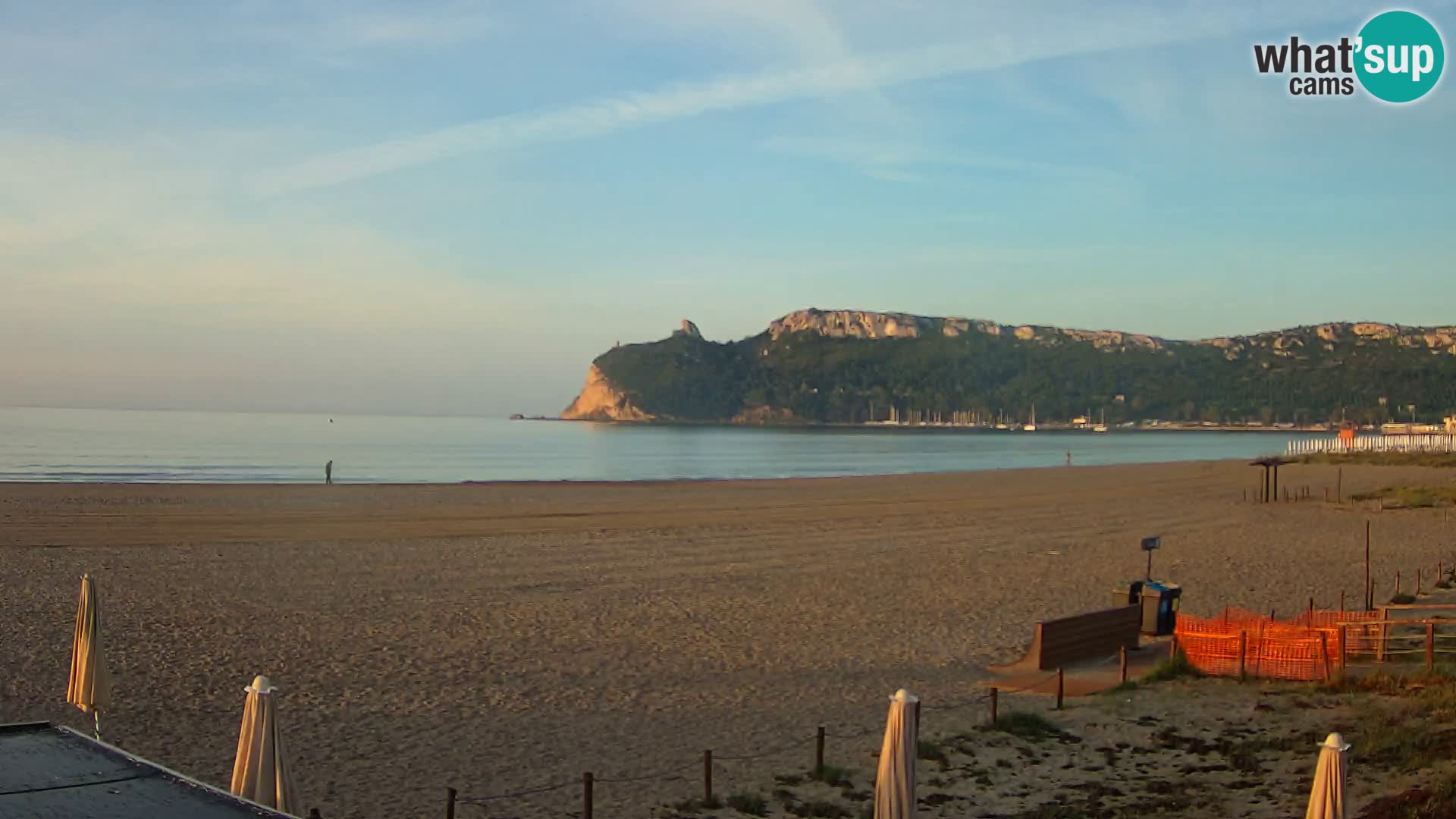 Poetto beach webcam | Cagliari | Sardinia