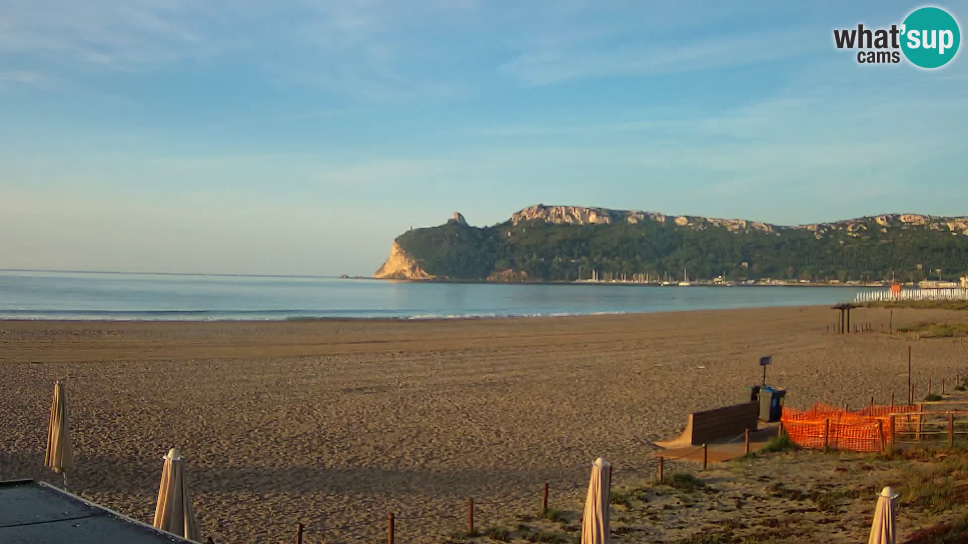 Poetto Strand Webcam | Cagliari | Sardinien