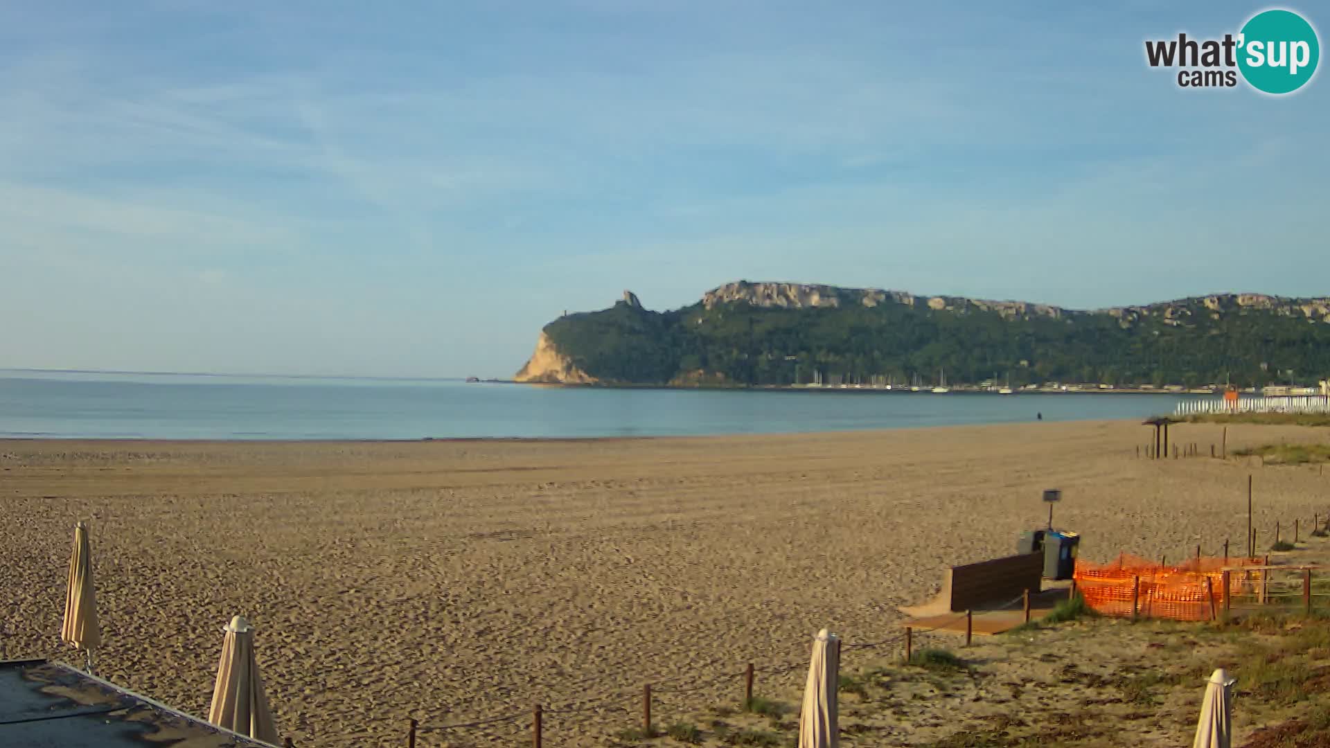 Poetto beach webcam | Cagliari | Sardinia
