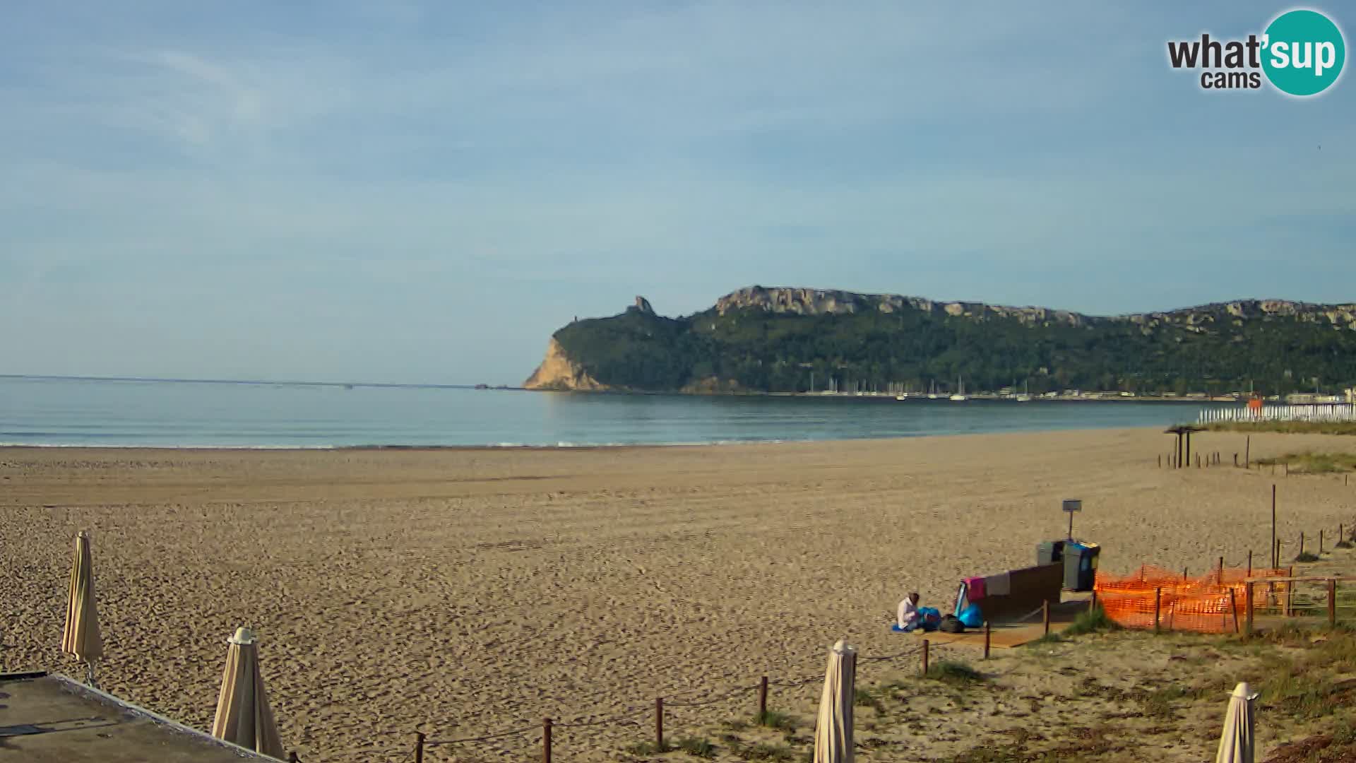 Poetto beach webcam | Cagliari | Sardinia