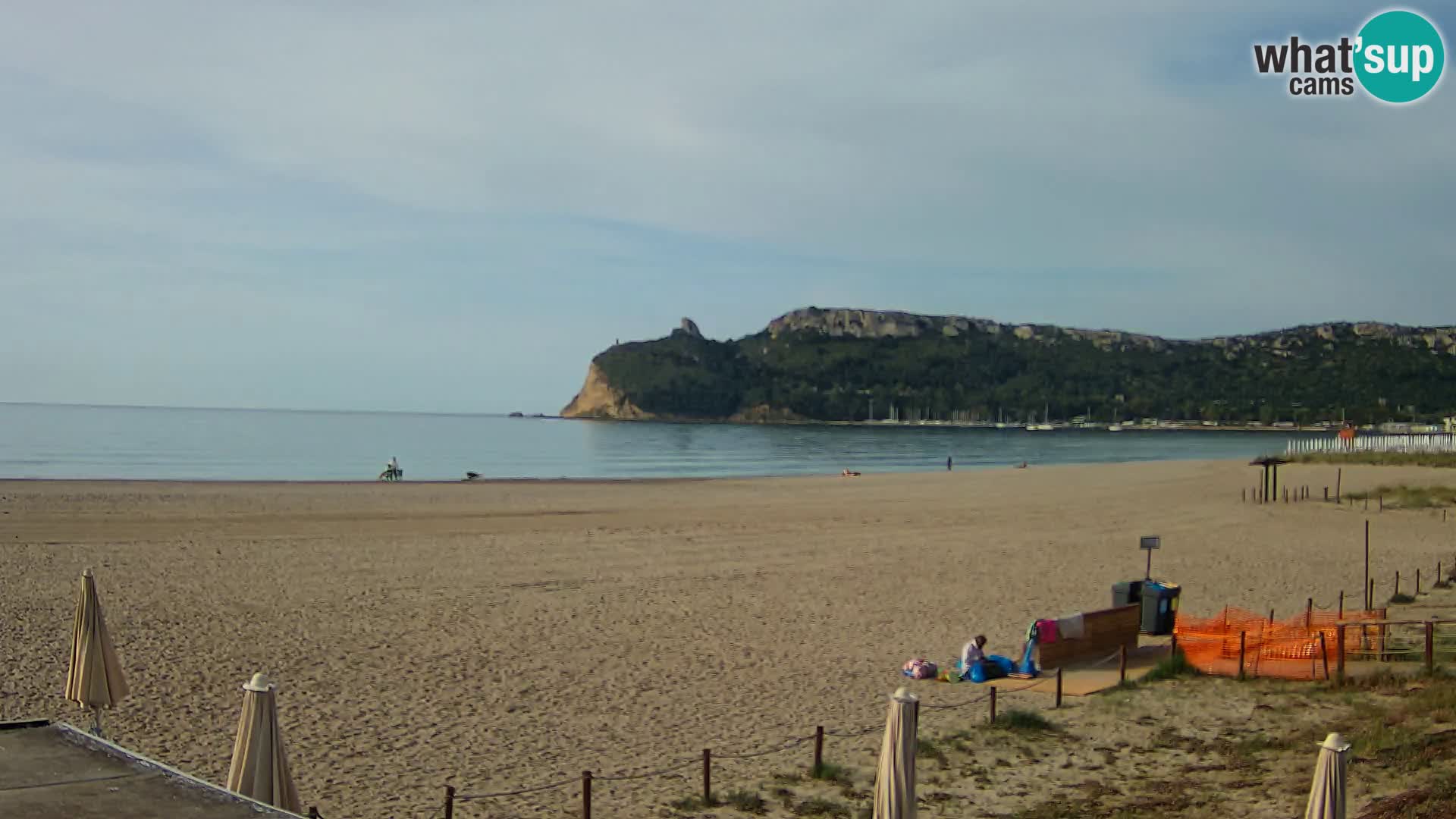 Poetto beach webcam | Cagliari | Sardinija