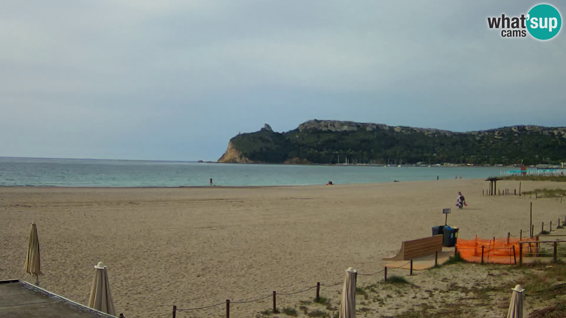 Poetto beach webcam | Cagliari | Sardinija